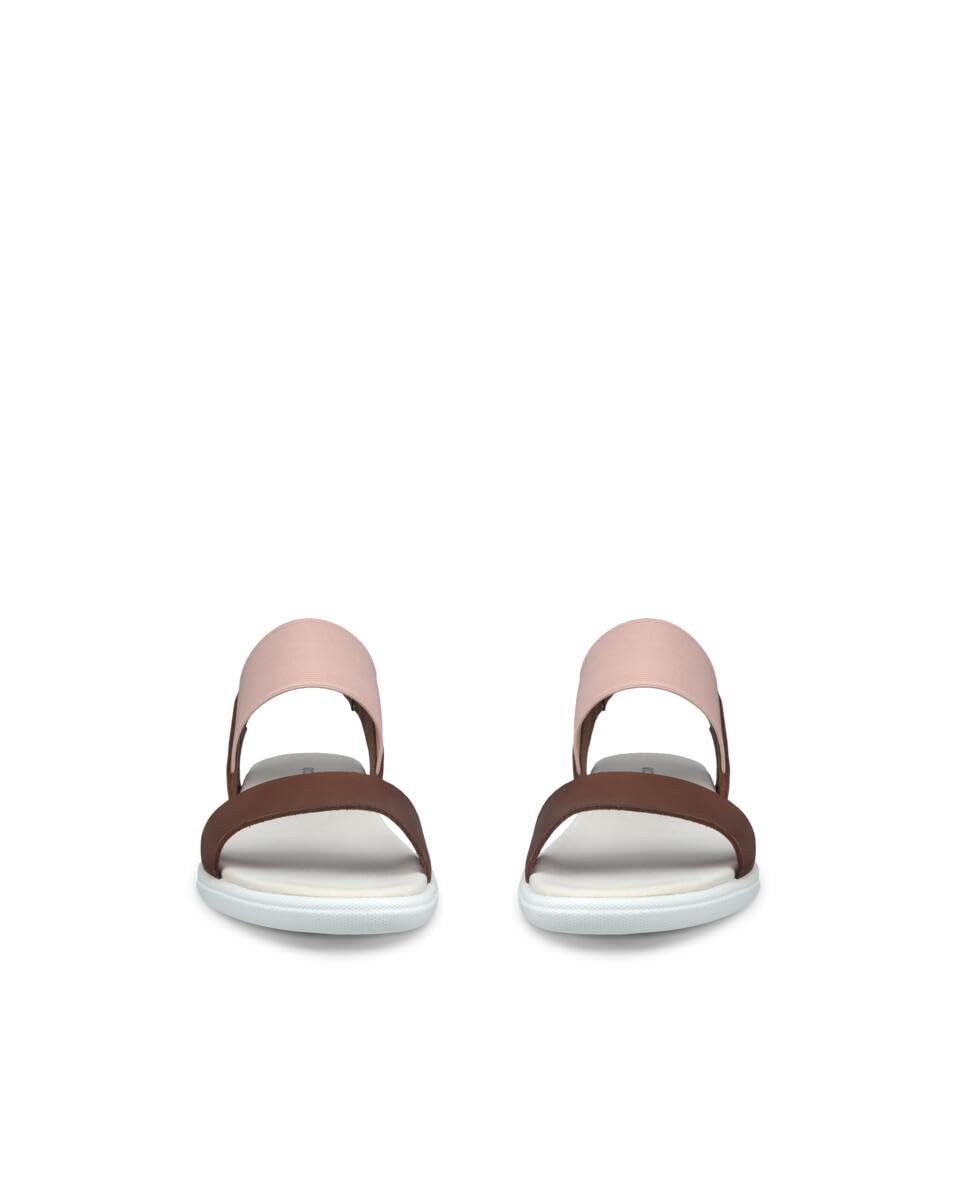 ECCO Damara sandales plates femme noir 41 EU trois brides