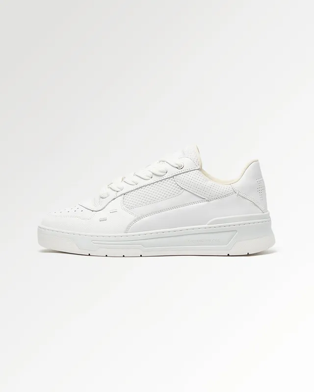 Filling Pieces Cruiser Crumbs baskets blanches cuir