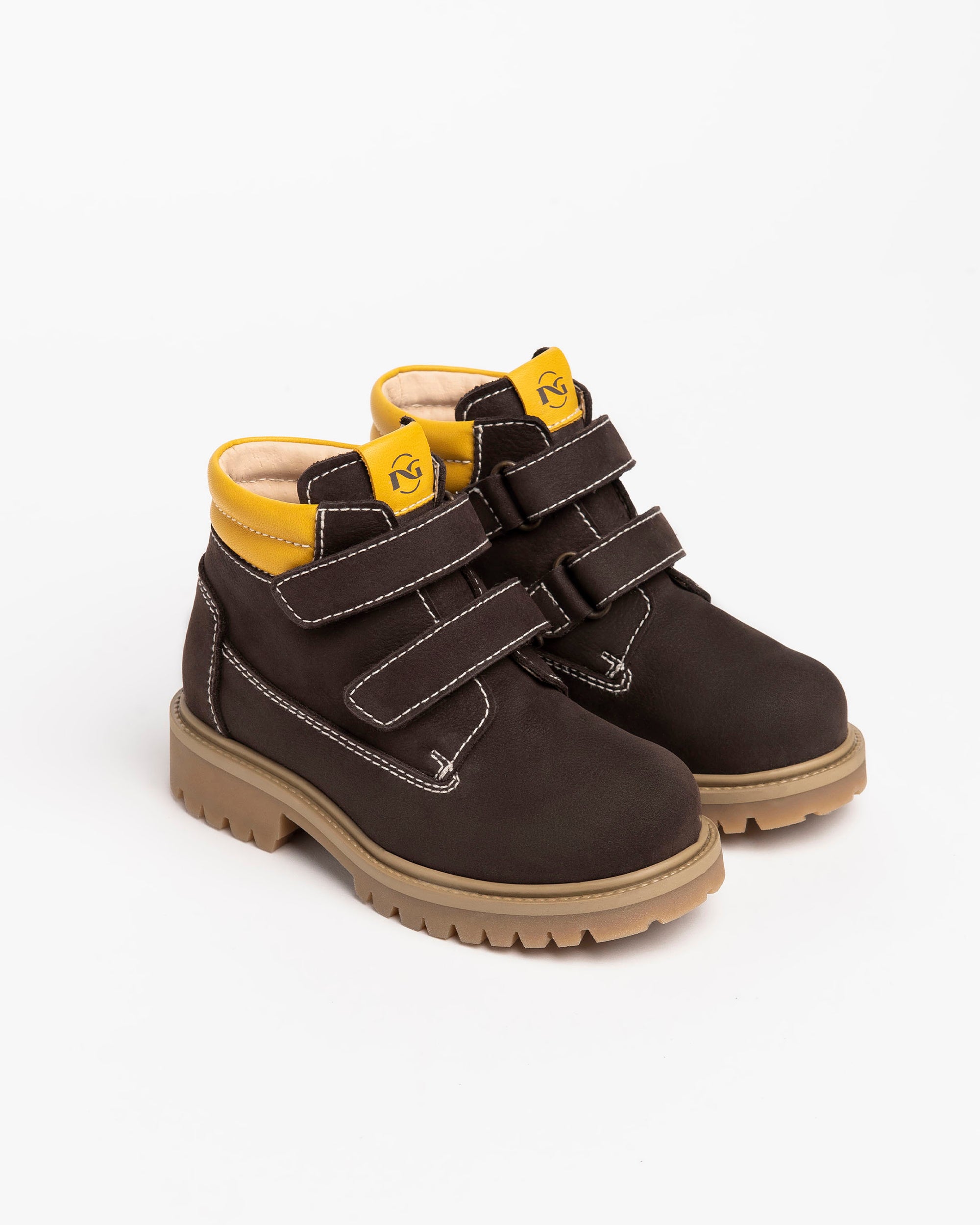 NeroGiardini Bottines garçon cuir 25-30 DryGo légères