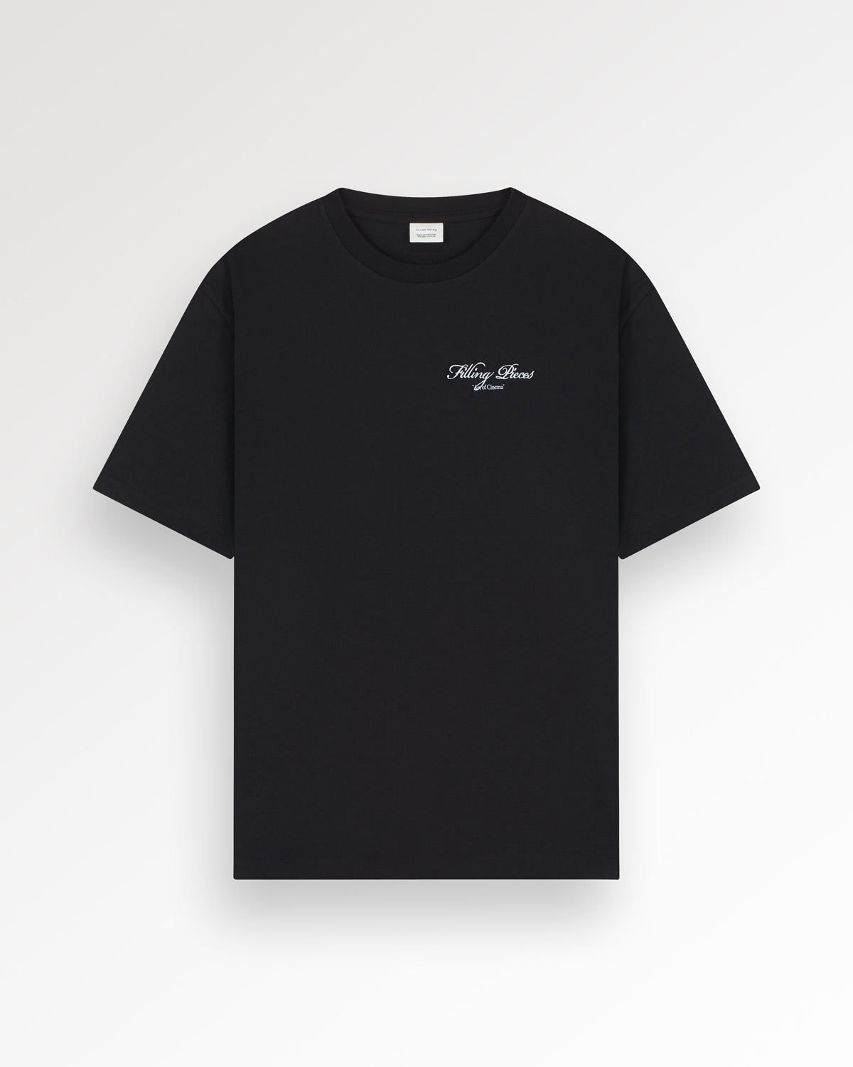 Filling Pieces Cinema T-shirt Black coton imprimé dos