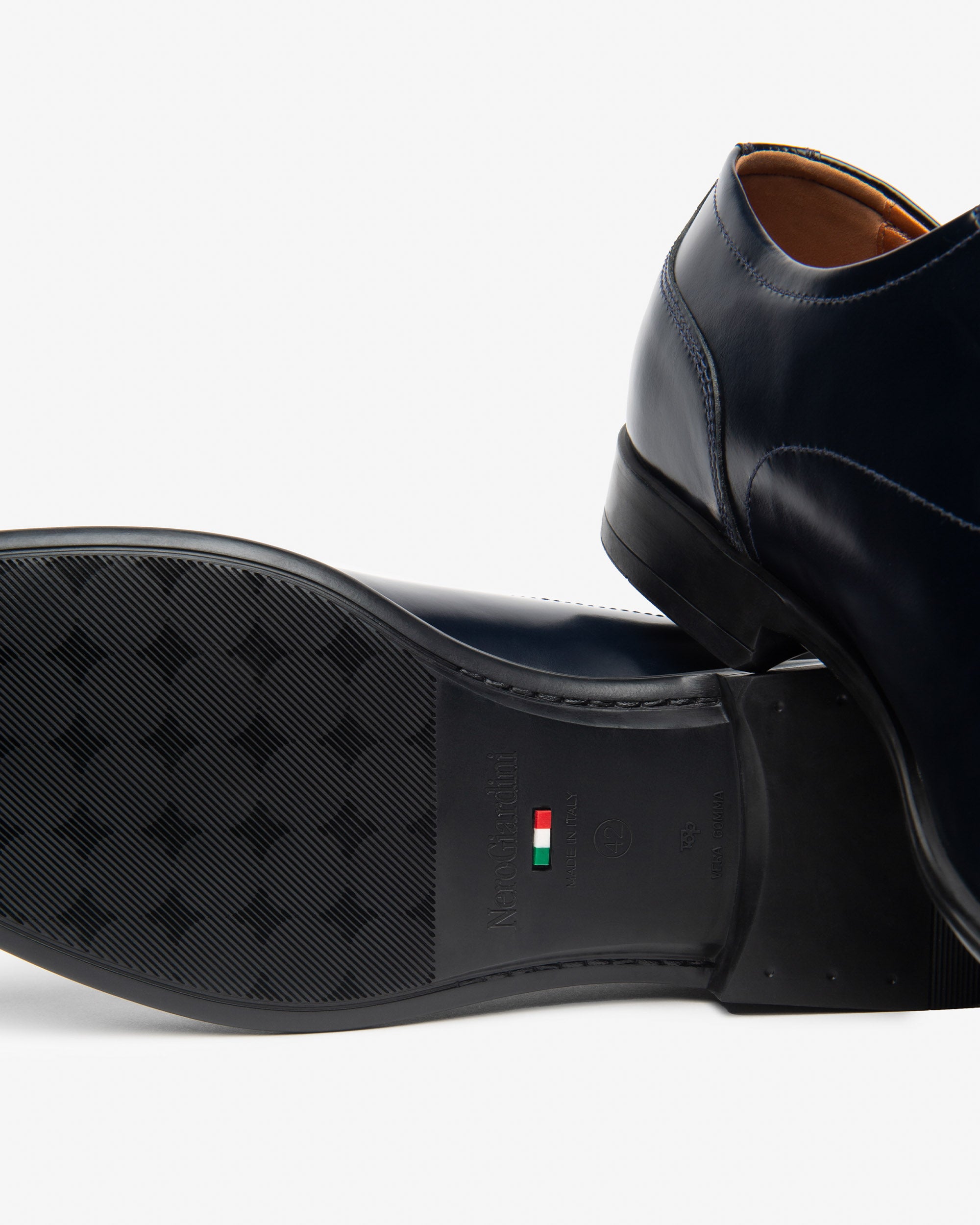 NeroGiardini Chaussures à Lacets Homme Cuir Cérémonie