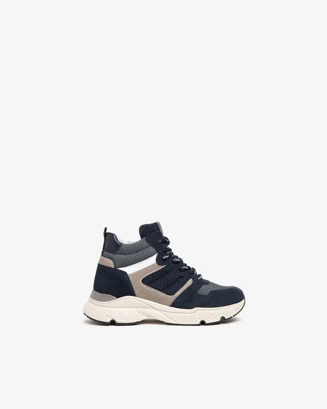 NeroGiardini Sneakers Teens Garçon Cuir Velours