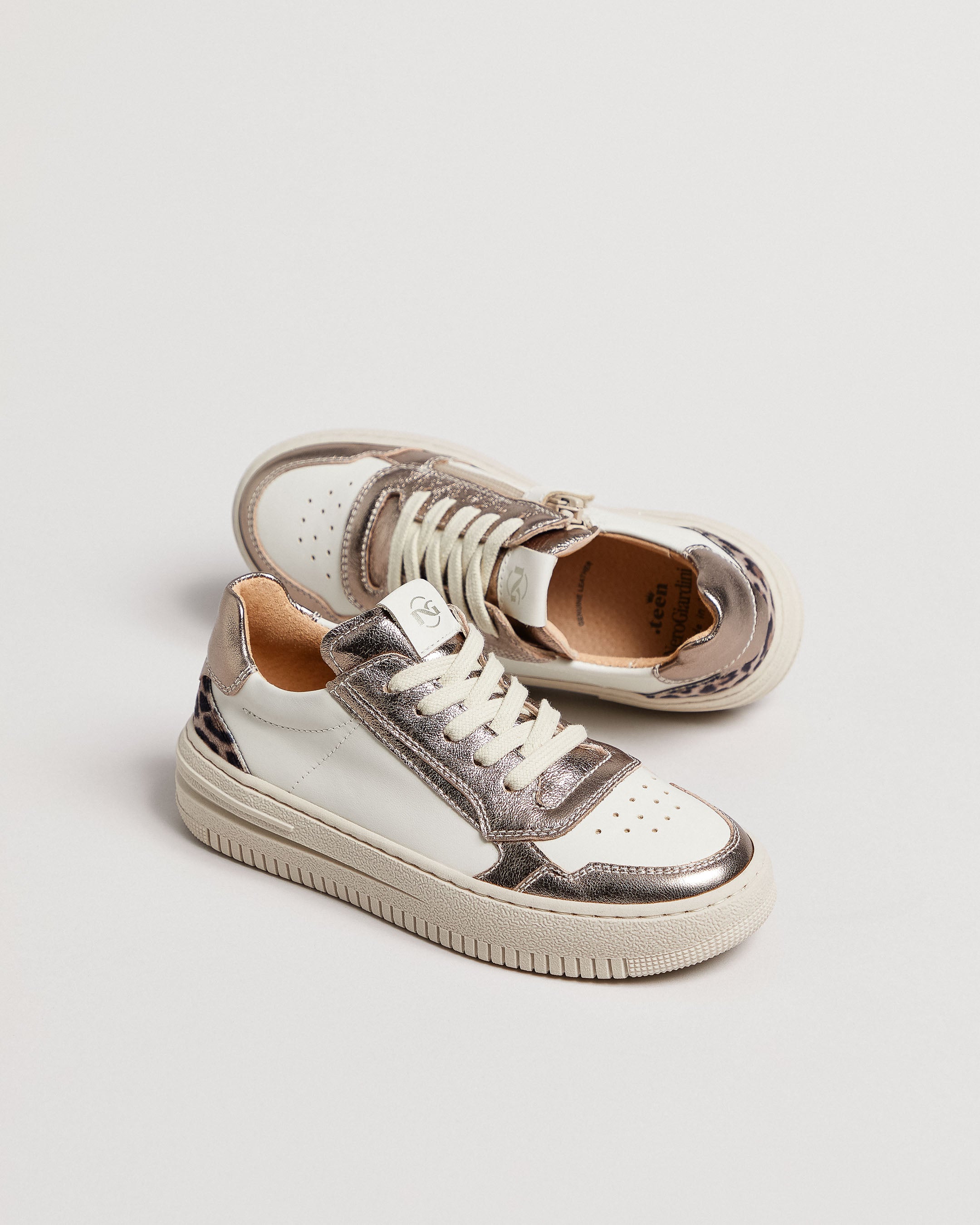 NeroGiardini Sneakers Teen Fille Cuir Respirantes