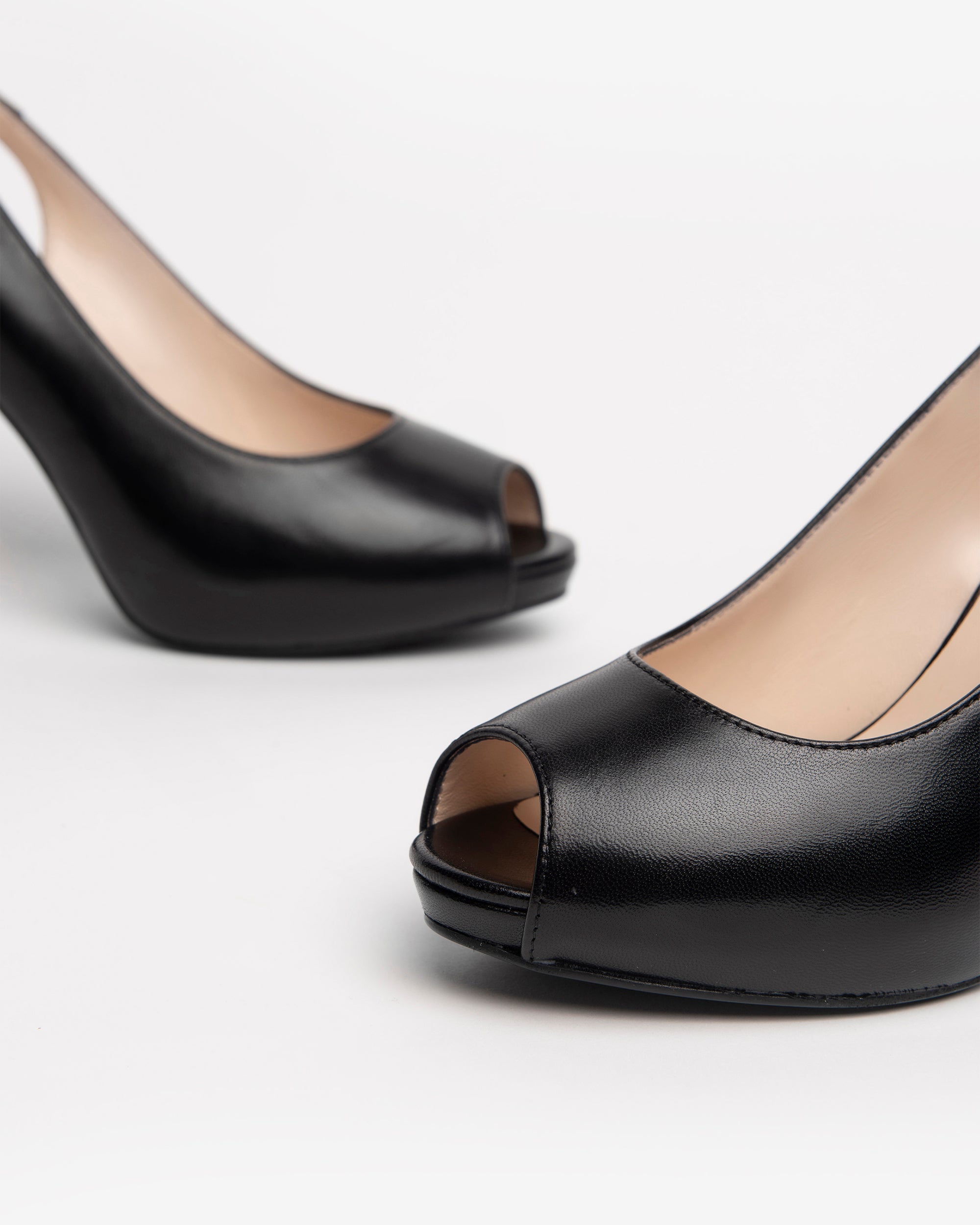 Nerogiardini Escarpins Cuir Slingback Talon 9,5 cm
