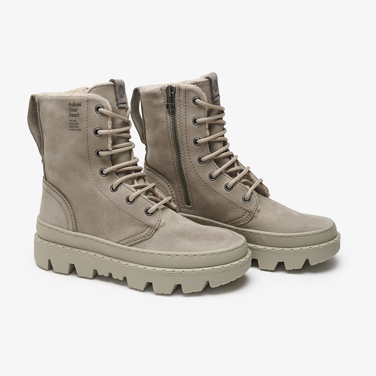 Satorisan Unalome Laces Wool Adventure bottines