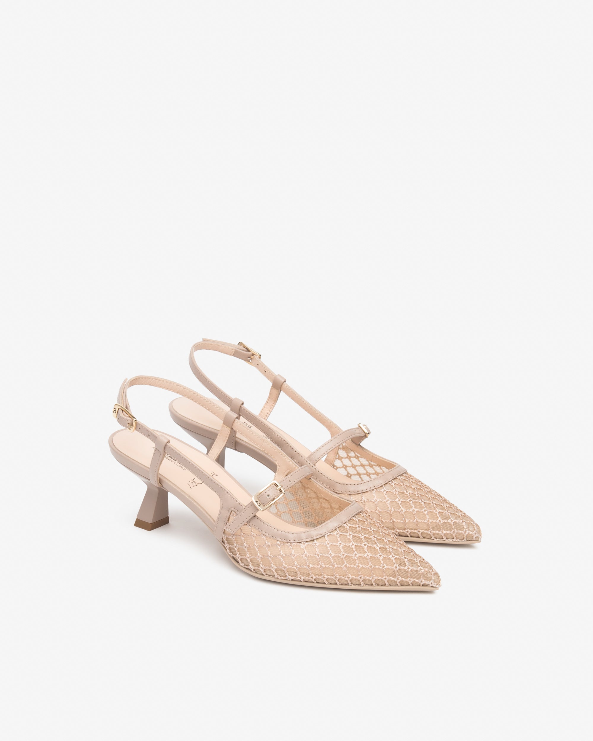 Nerogiardini Slingbacks Femme Cuir Toile Bureau 38