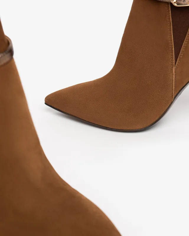 NeroGiardini Bottines bottines femme cuir velours vernis