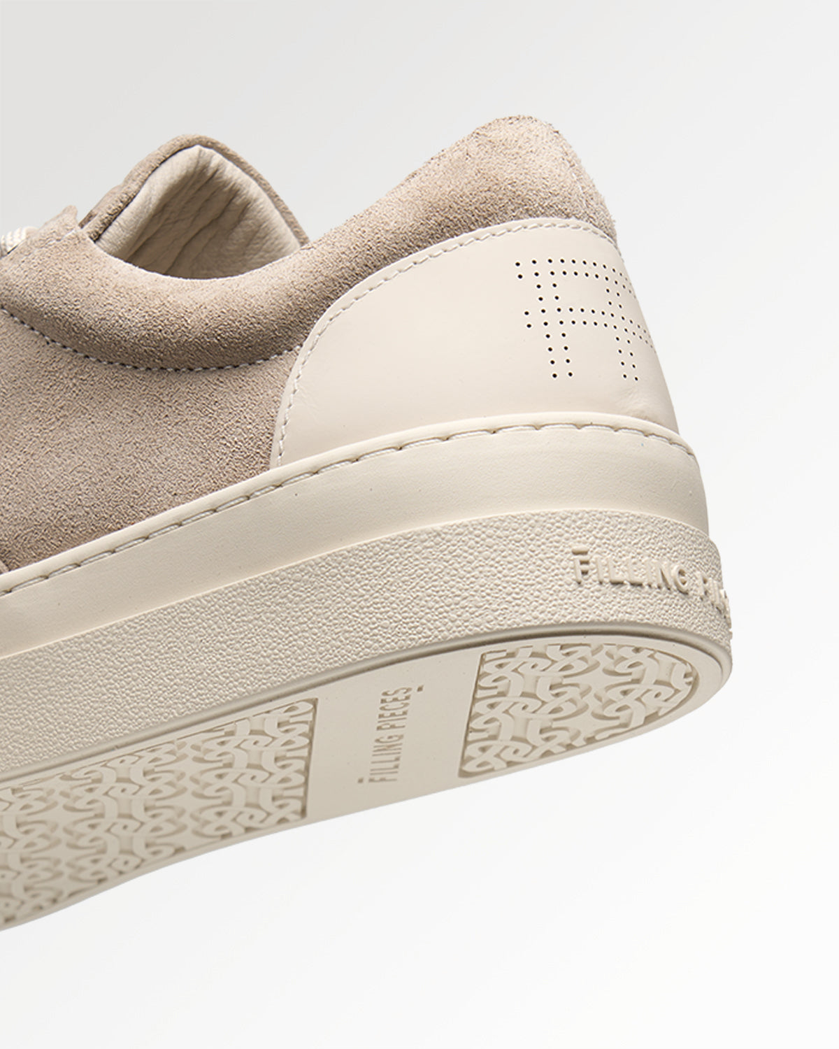 Filling Pieces Riviera baskets crème suède cuir