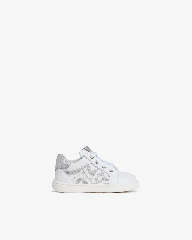 NeroGiardini Sneakers Junior baskets fille tissu cuir