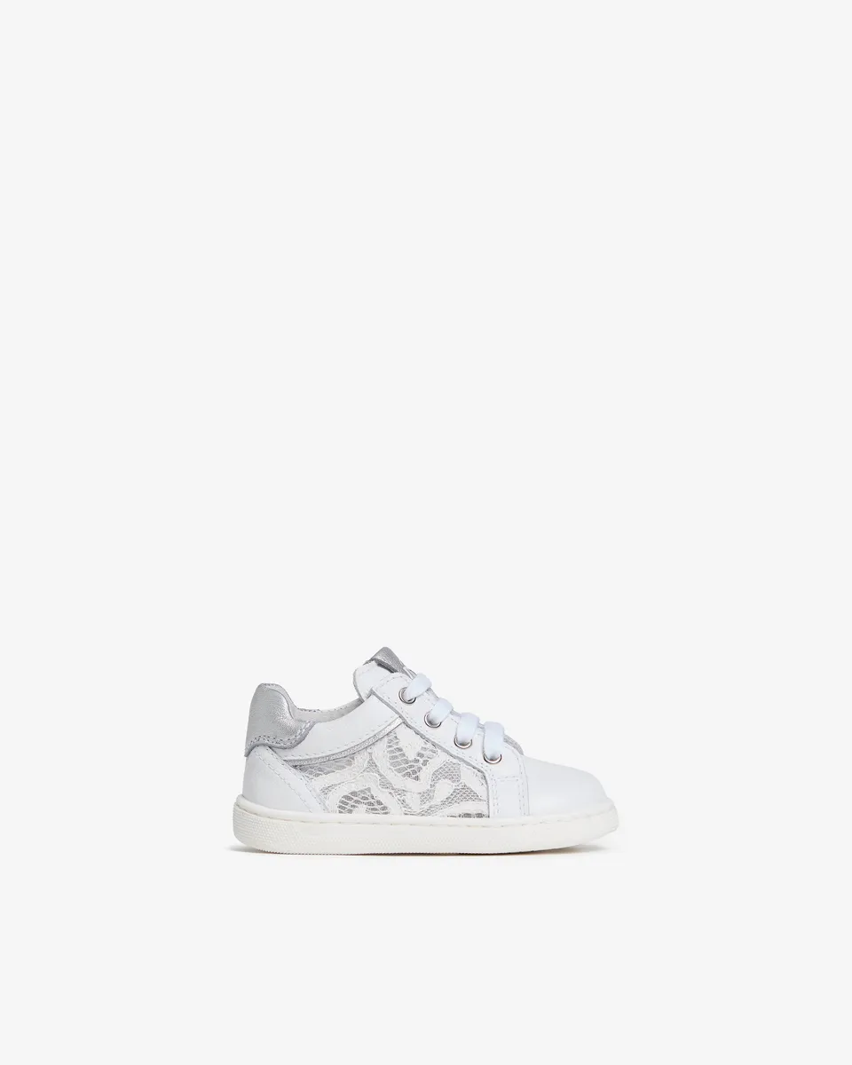 NeroGiardini Sneakers Junior baskets fille tissu cuir