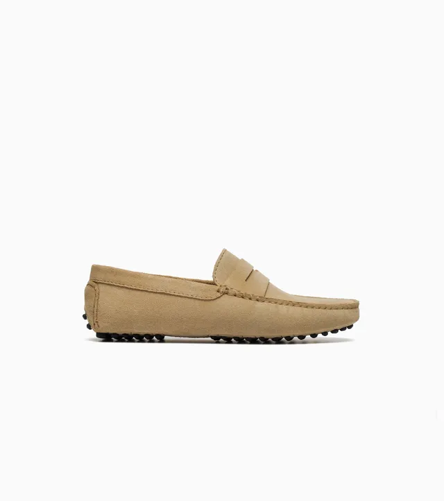 JAK Strada SD mocassins daim cappuccino