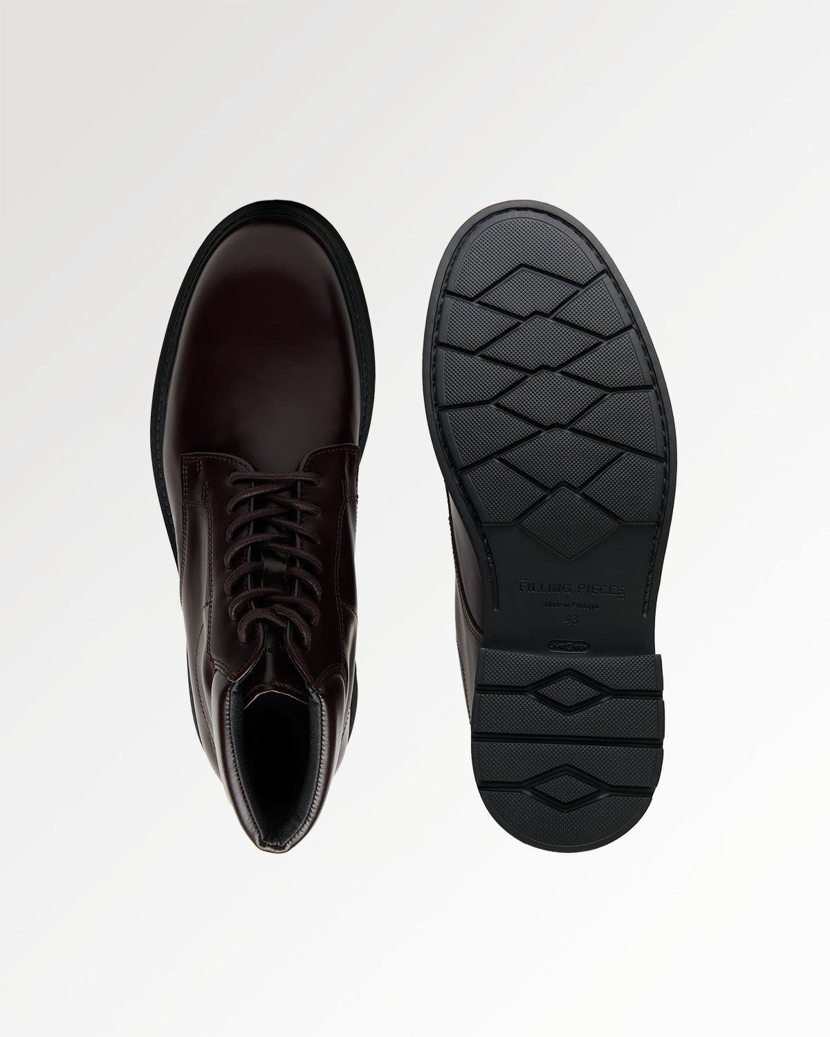 Filling Pieces Derby Boot bottines marron cuir
