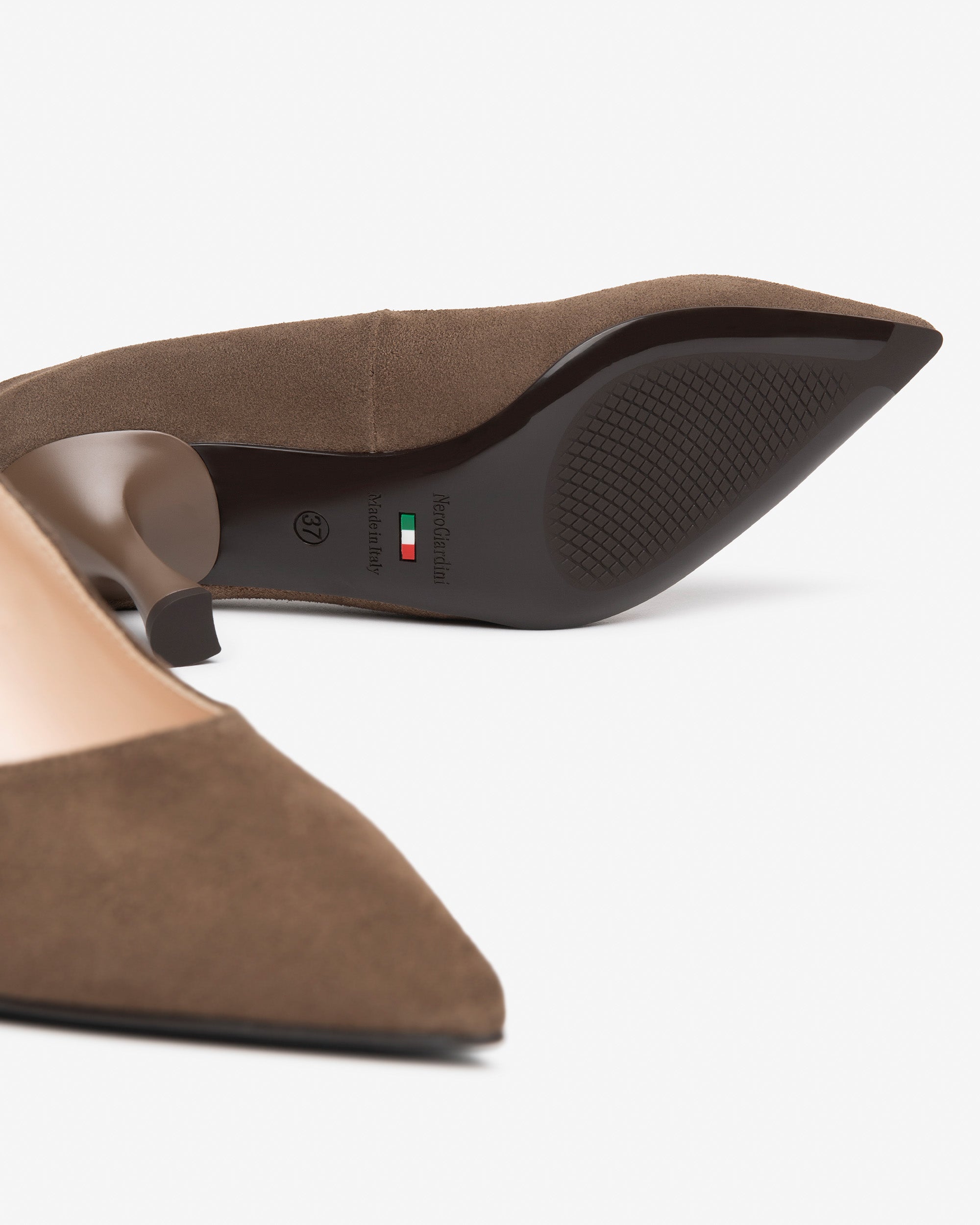 NeroGiardini Escarpins Femme Daim Talon 75 mm