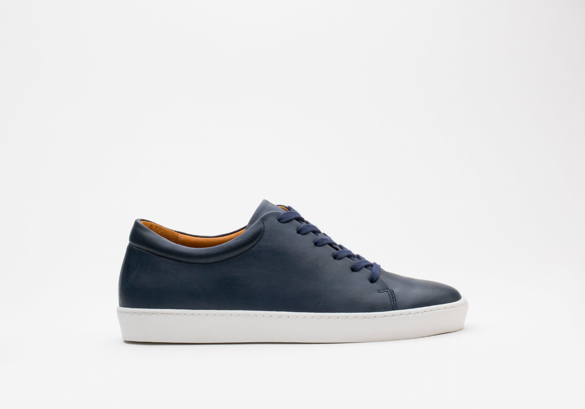JAK Royal Navy Basket 36 Cuir Pleine Fleur