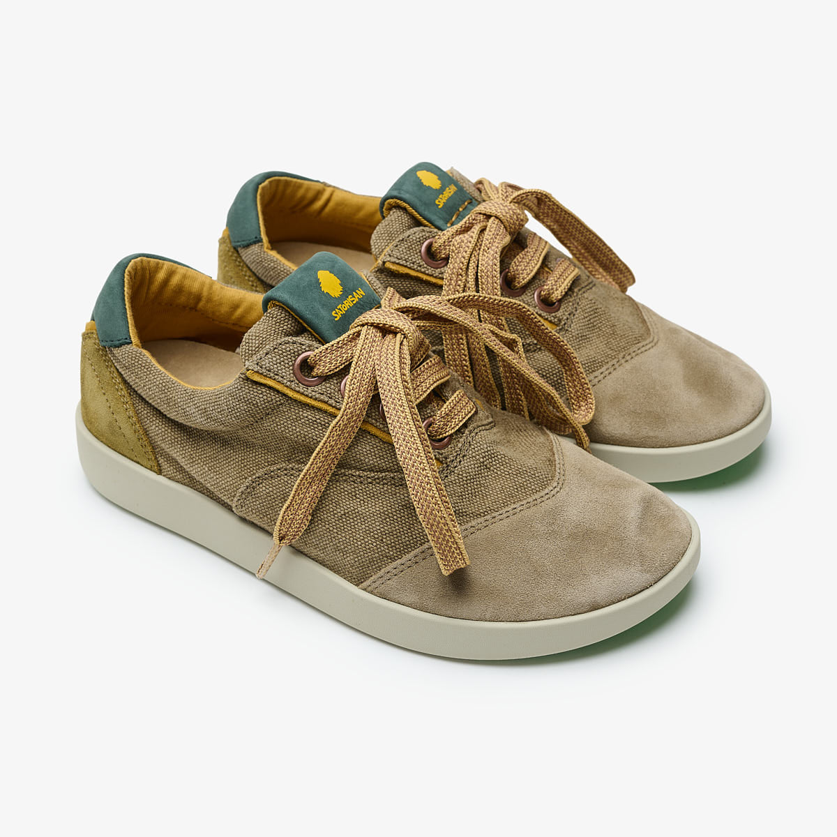 Satorisan Hatko Vintage baskets marron cuir