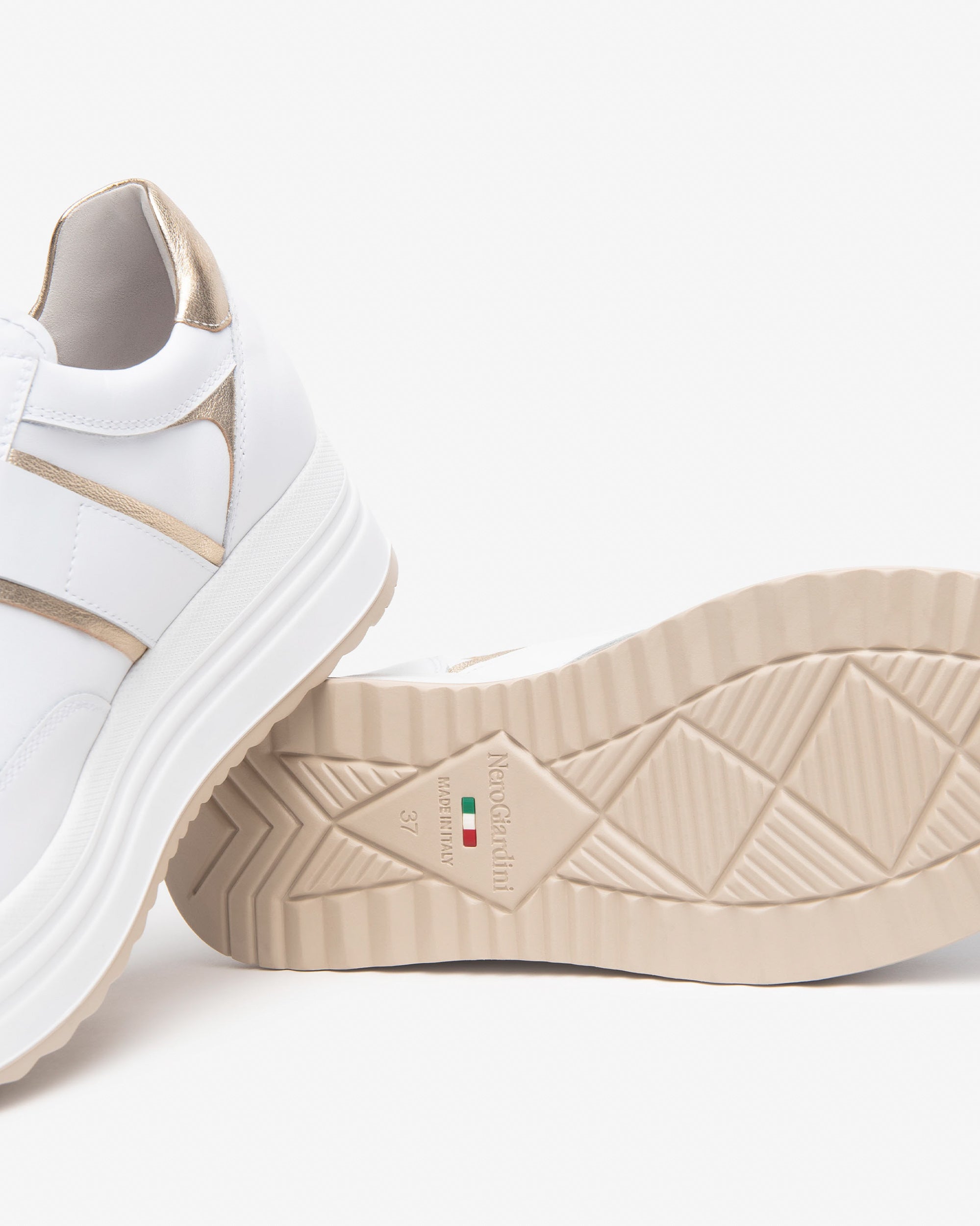 NeroGiardini Sneakers Femme Cuir Été Confort