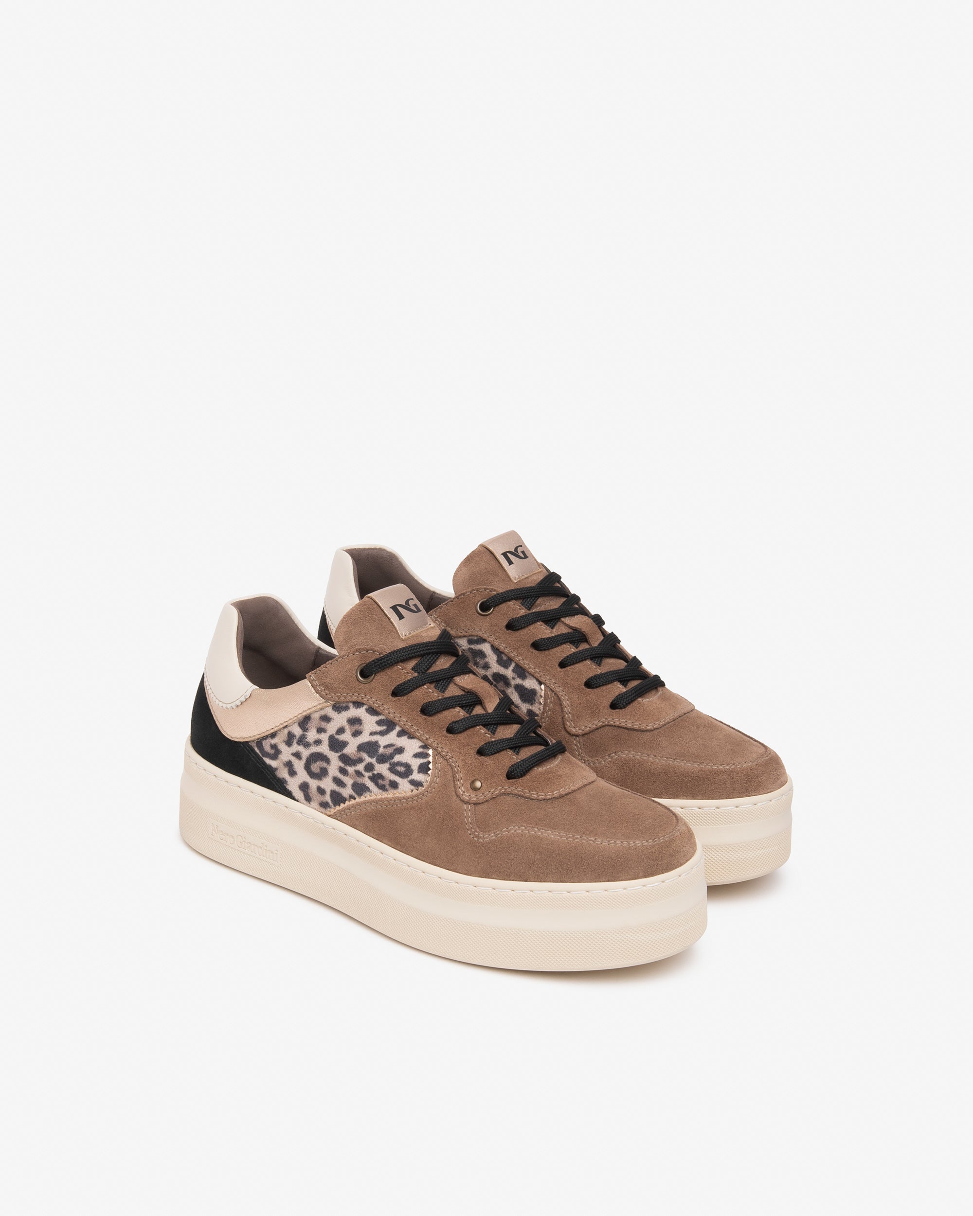 NeroGiardini Sneakers sneakers femme cuir pointure 38 animalier