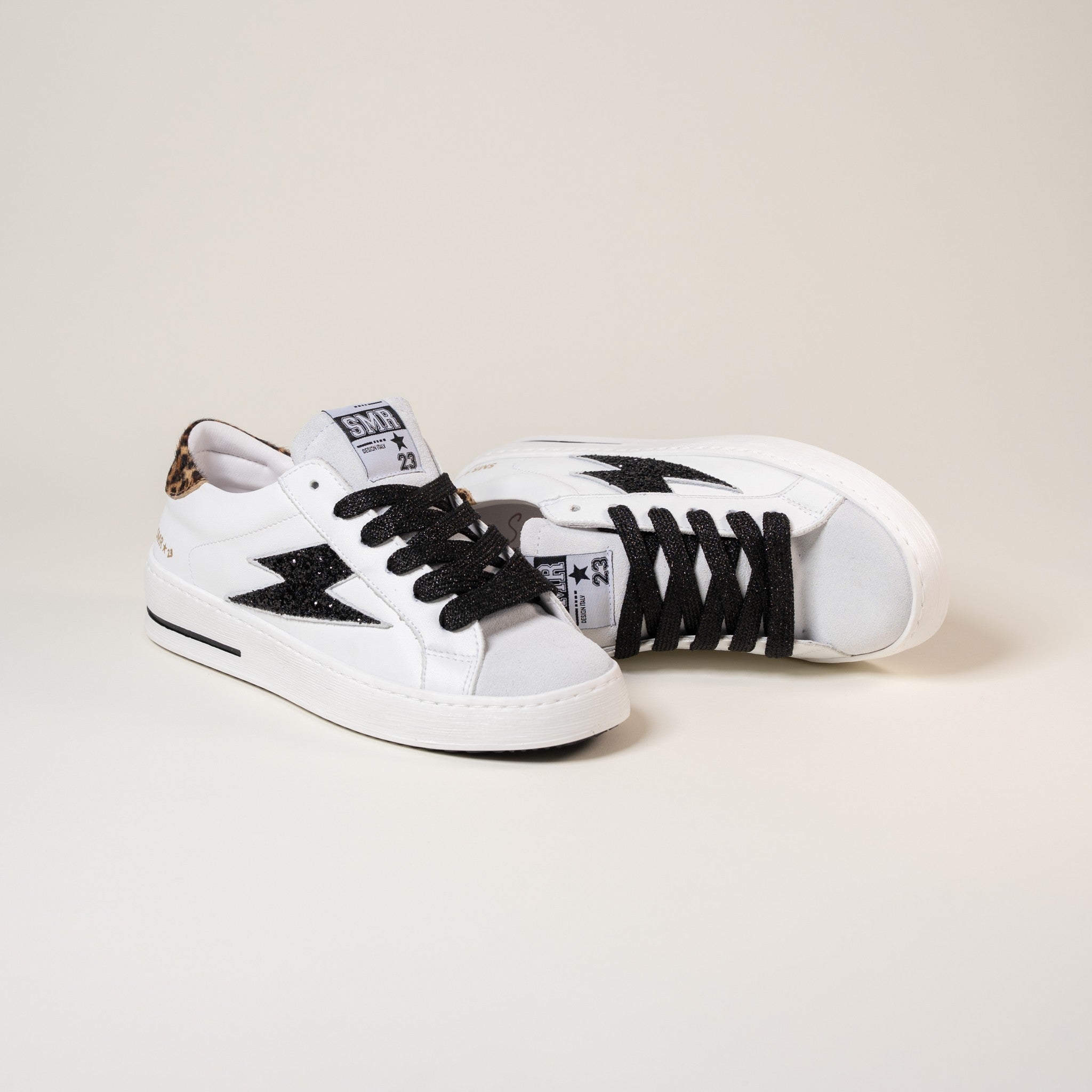 SMR Maya E190 baskets blanc léopard taille 36