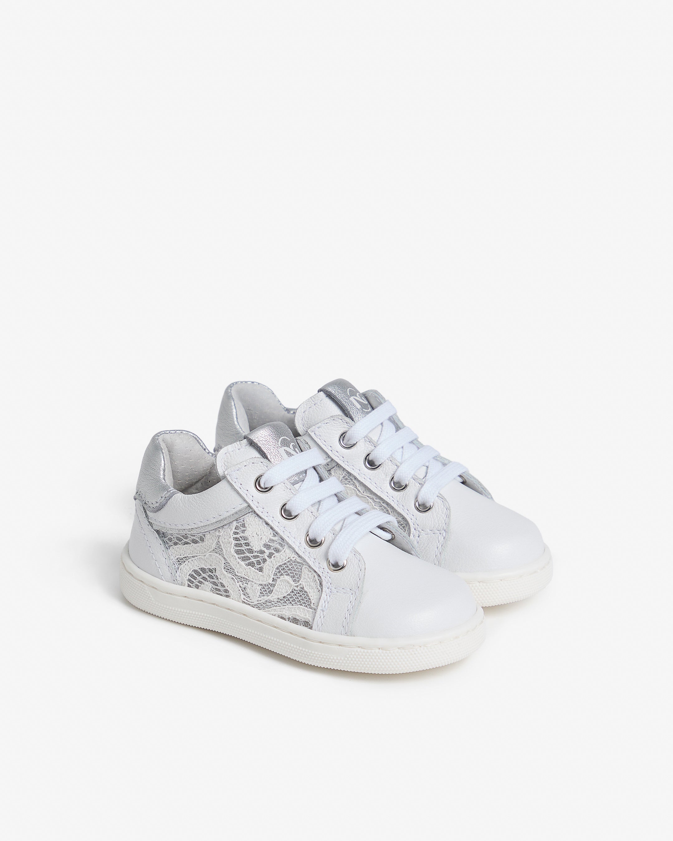 NeroGiardini Sneakers Junior baskets fille tissu cuir
