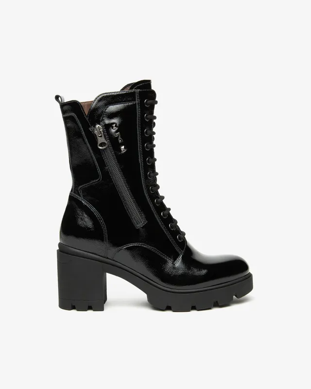 NeroGiardini Bottines Motardes Femme Vernis