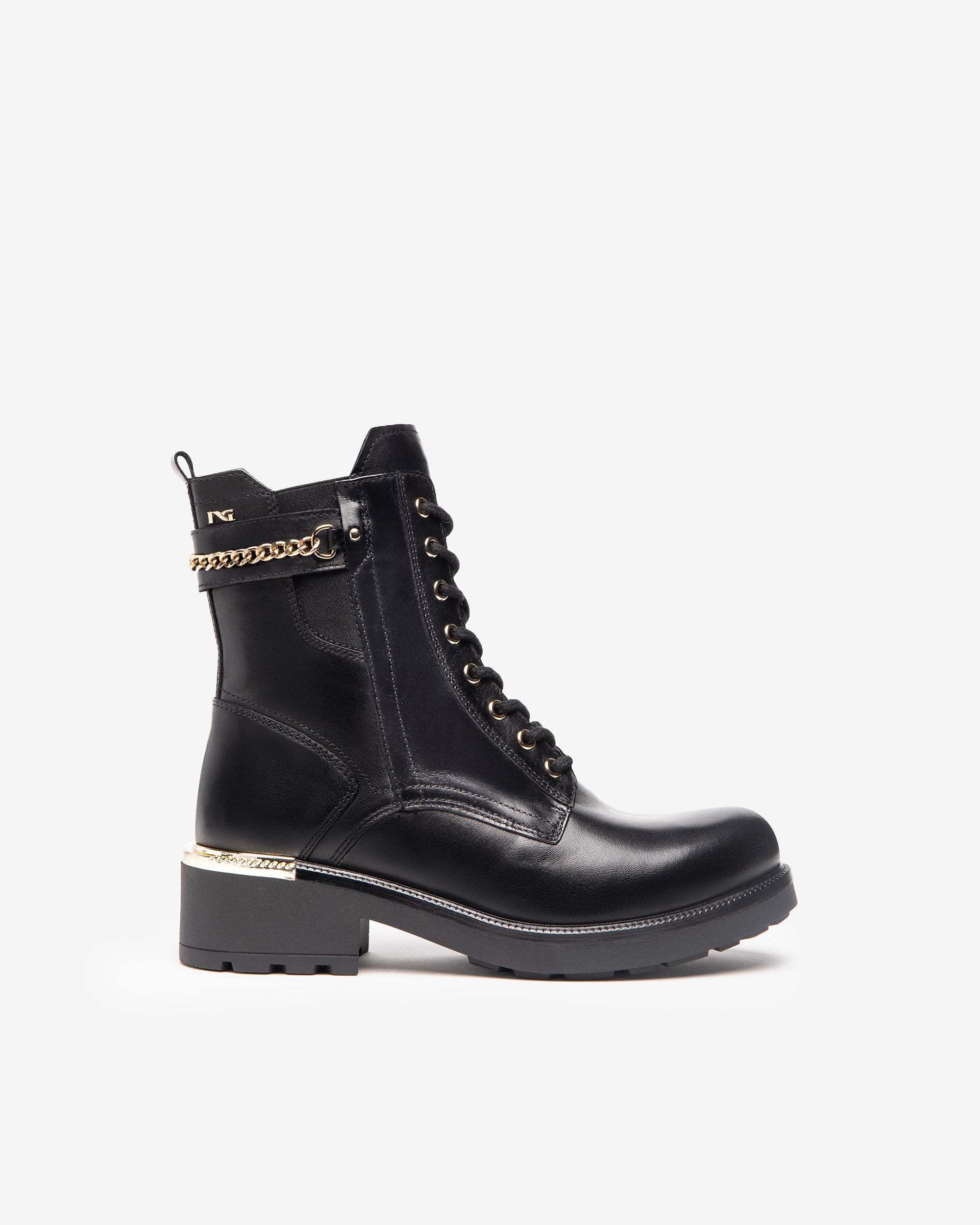 NeroGiardini Bottines Femme en Cuir Boots cuir 38 Italie