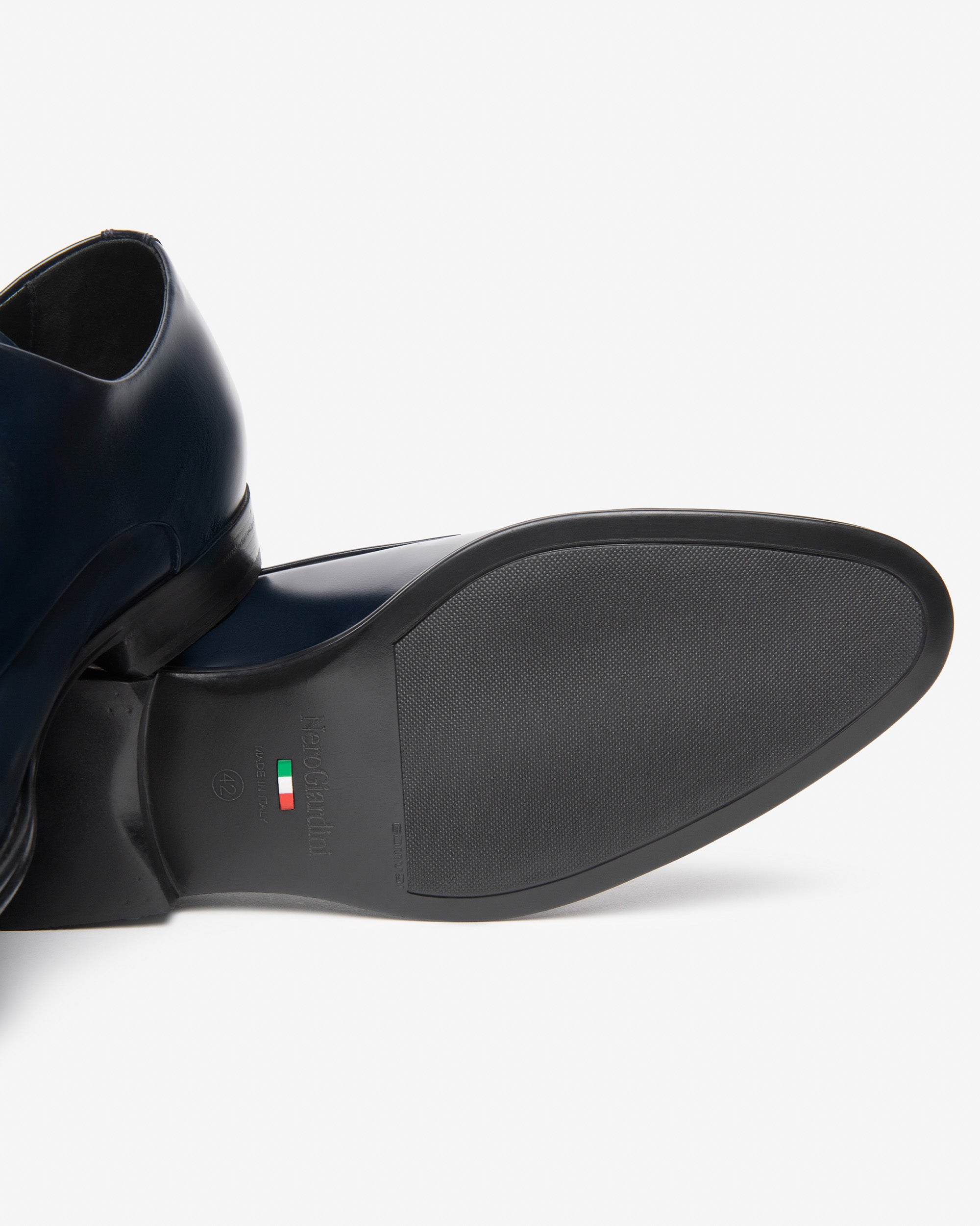 Nerogiardini Derbies homme cuir pointure 42 patiné