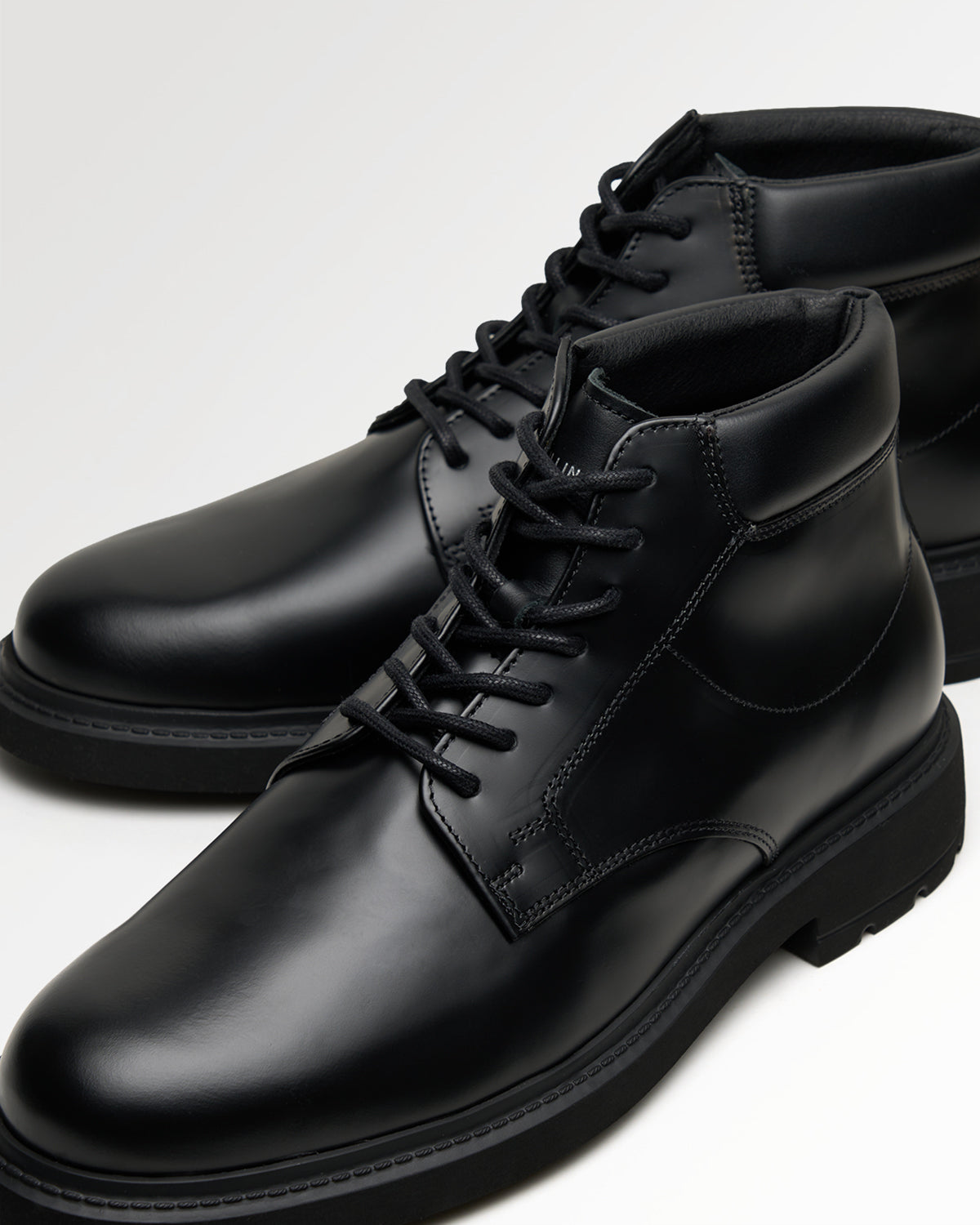 Filling Pieces Derby Boot Boots cuir italien noir homme