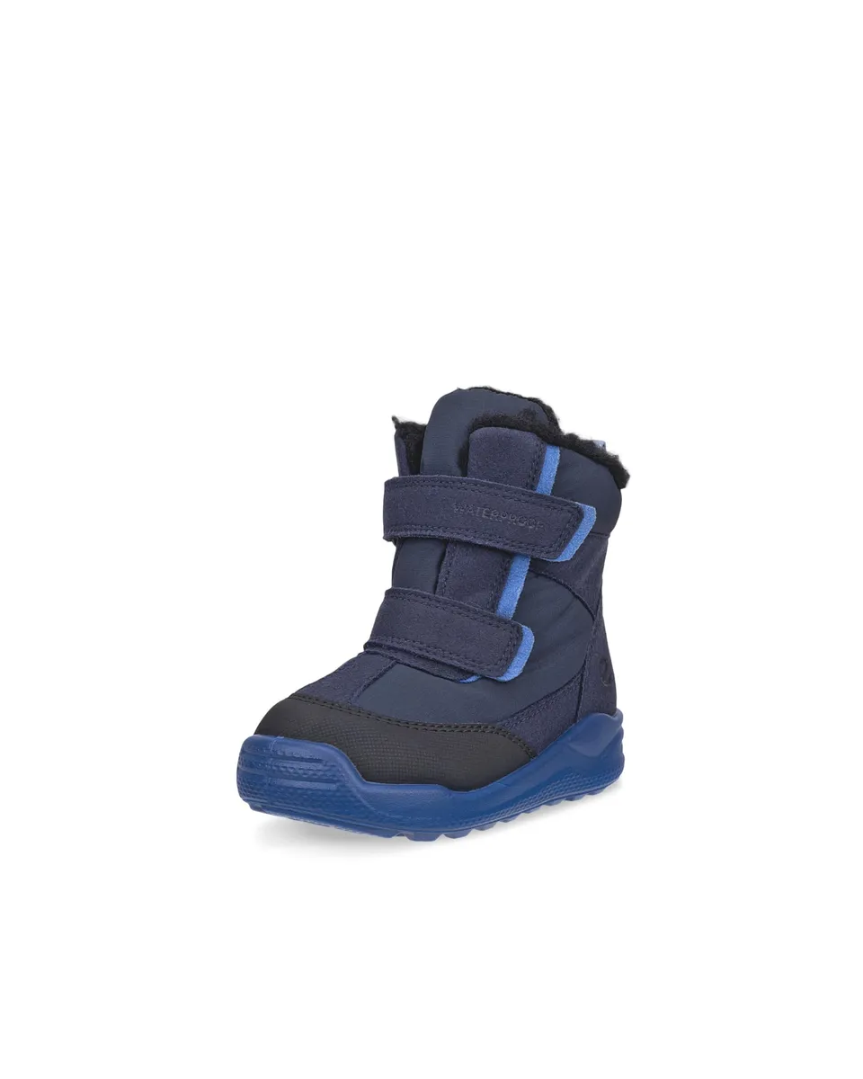 ECCO Urban Mini Velcro bottines enfant bleu 20 EU imperméable