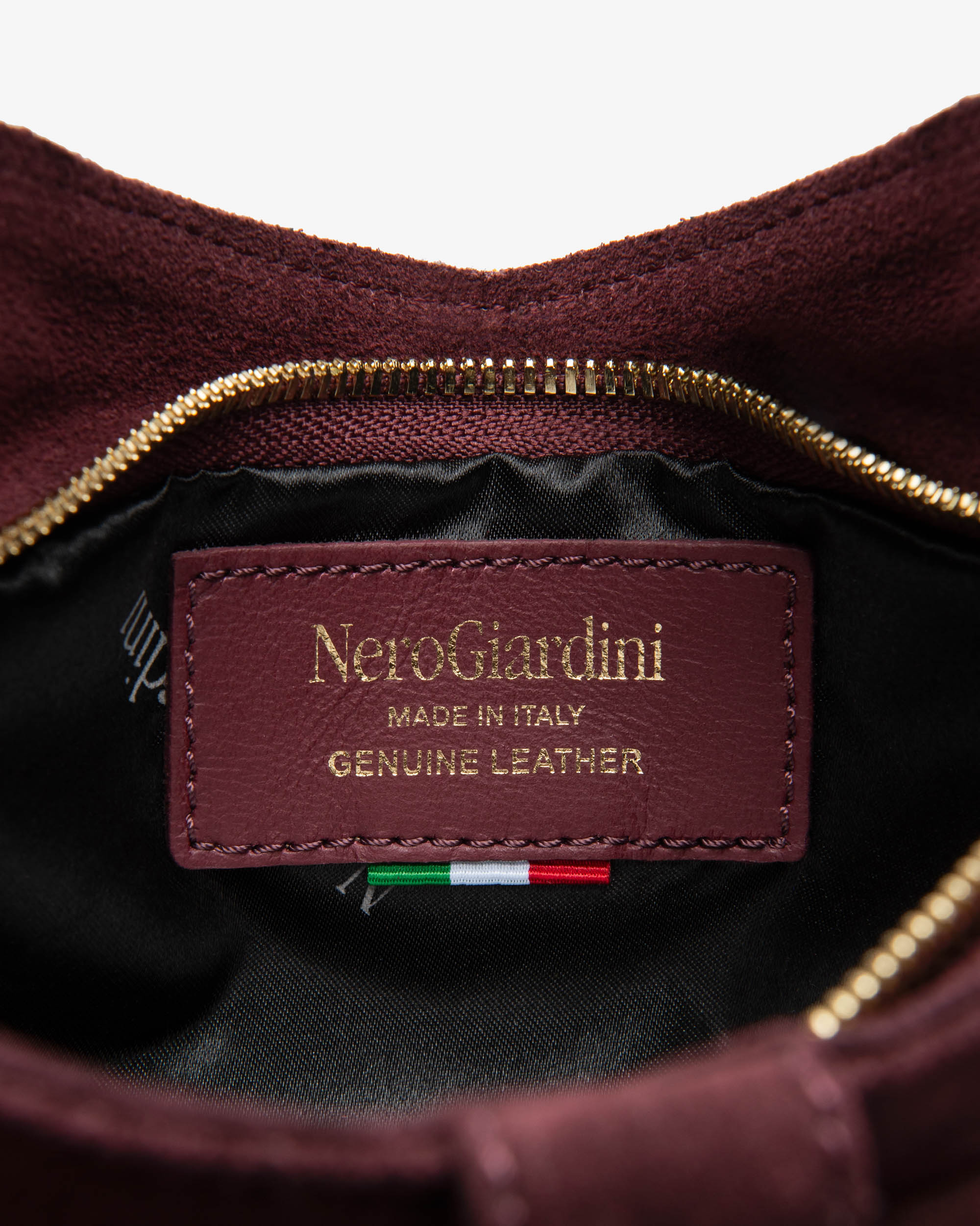 Nerogiardini Sacs Pochette Cuir Daim Femme Zip