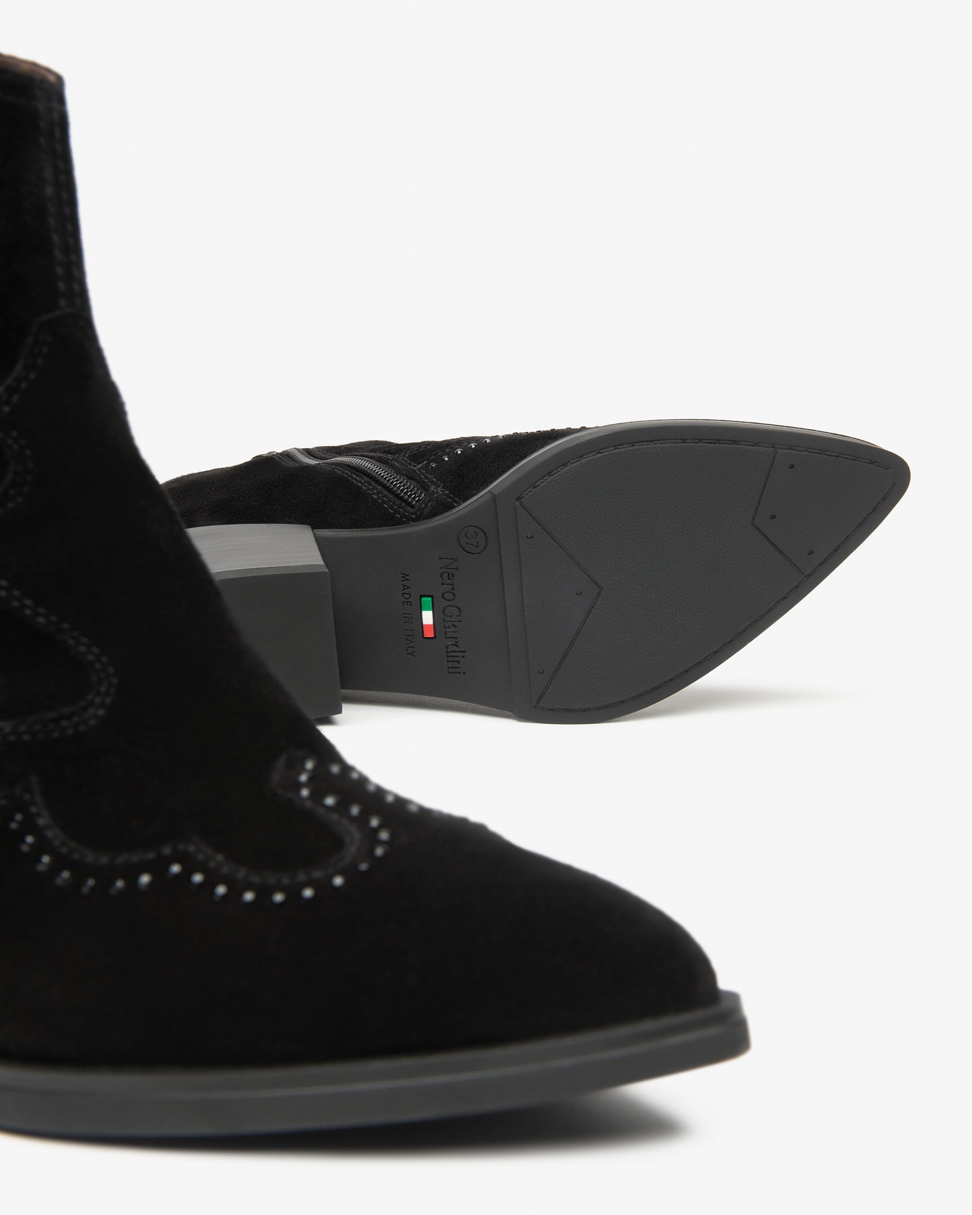 NeroGiardini Bottines Daim Bottines Femme Western 50 mm