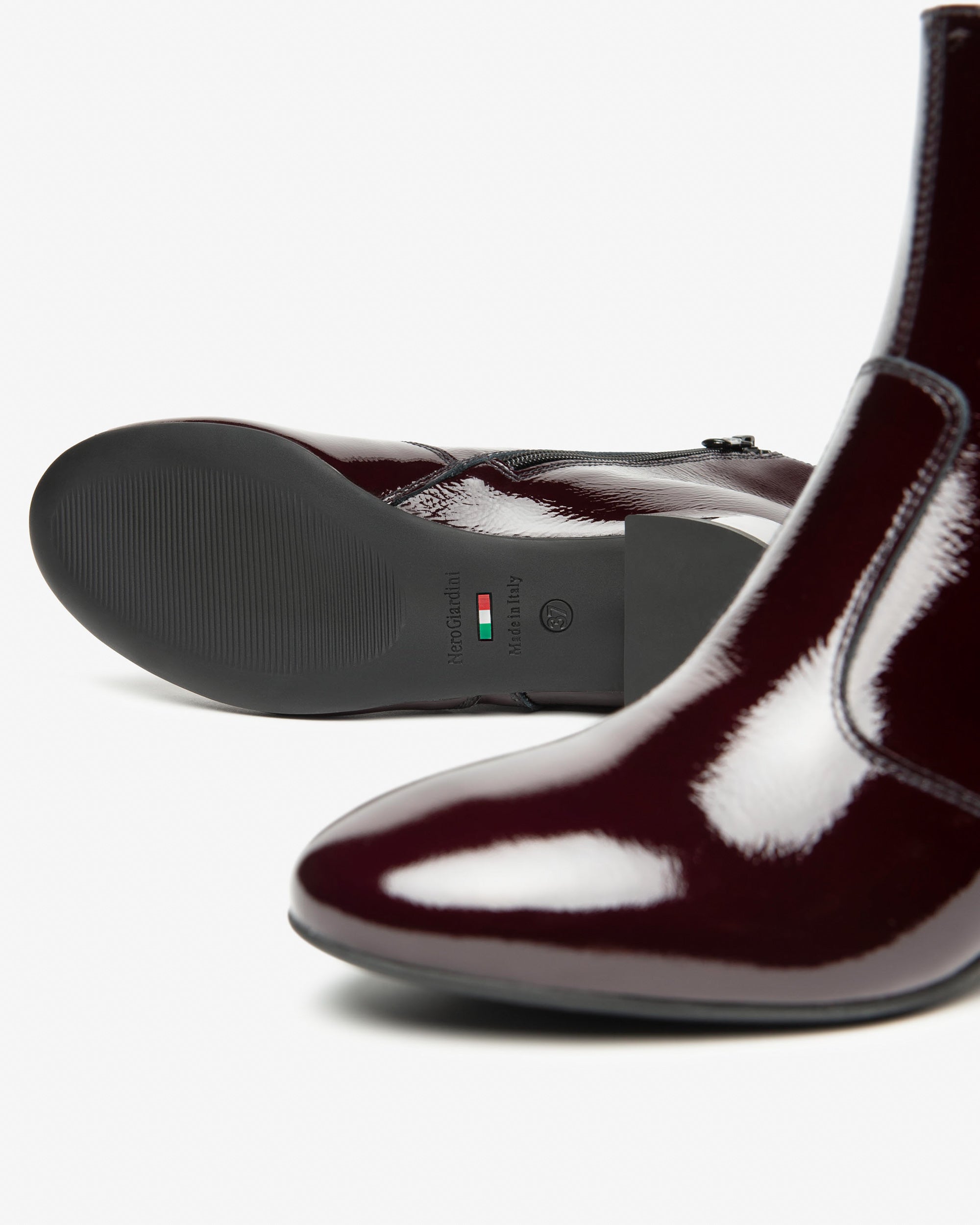 NeroGiardini Bottines Vernis Femme Hiver 35-41