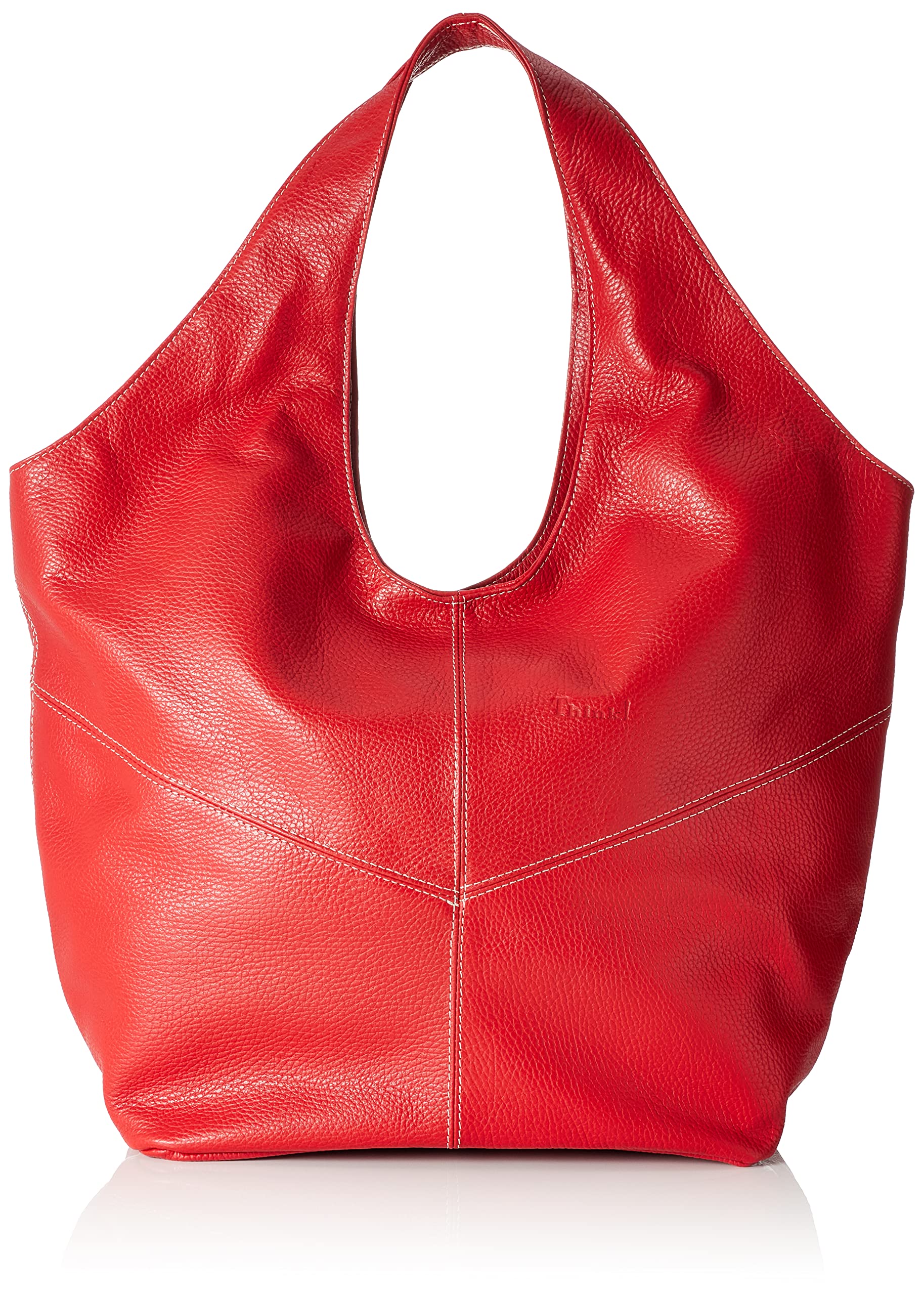 Think Bags Shopper sac shopping cuir 5090 Fire femme