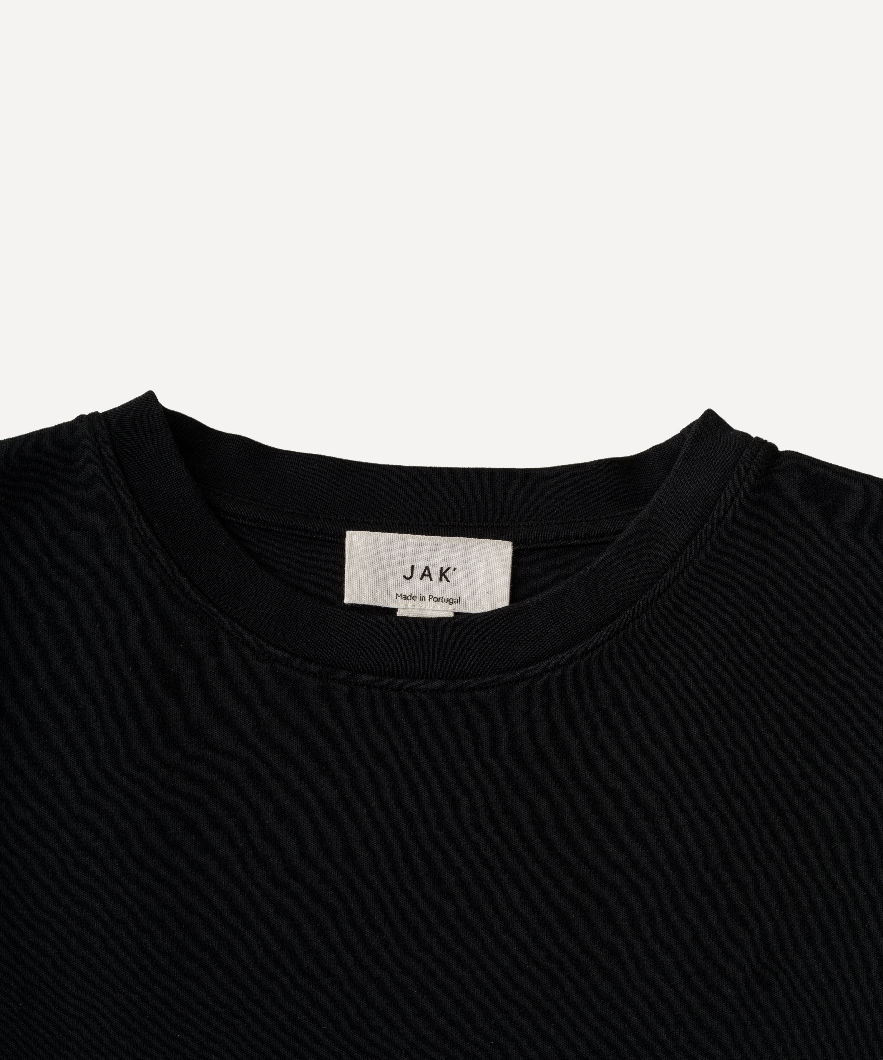 JAK T-Shirt 01 t-shirt femme noir coton bio