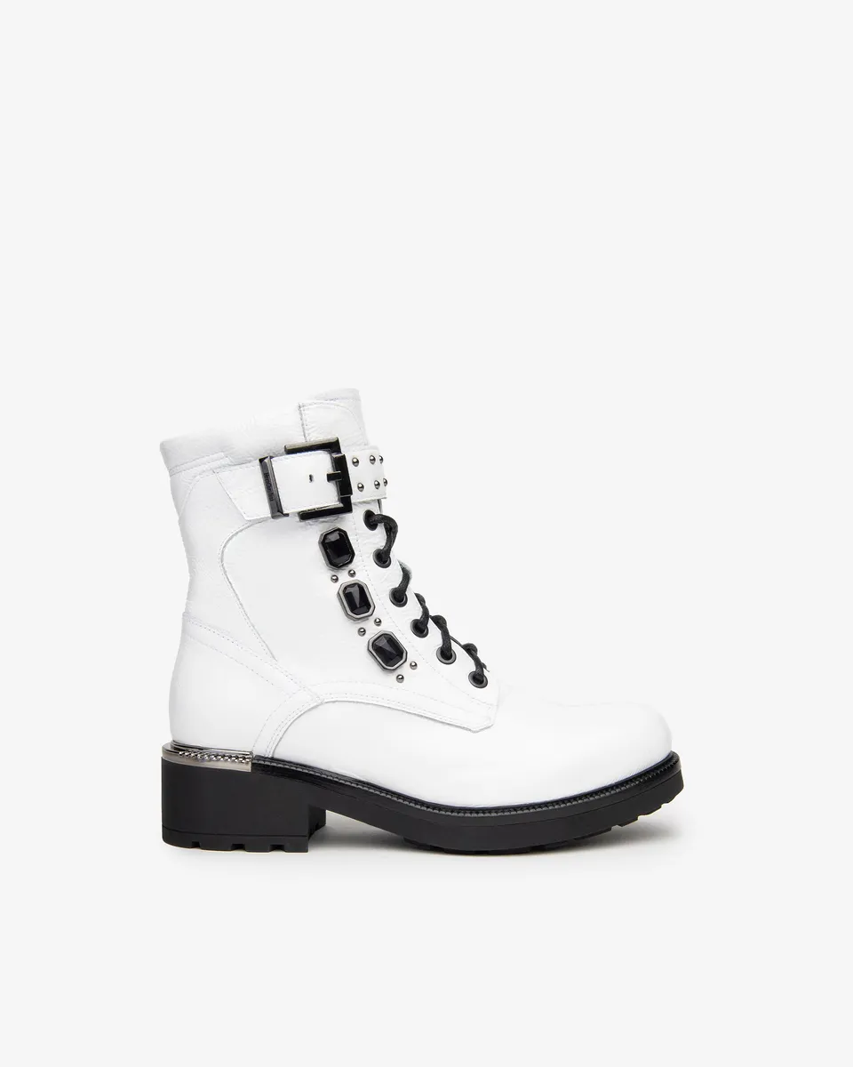 Nerogiardini Bottines Motardes Femme Vernis Pointure 38