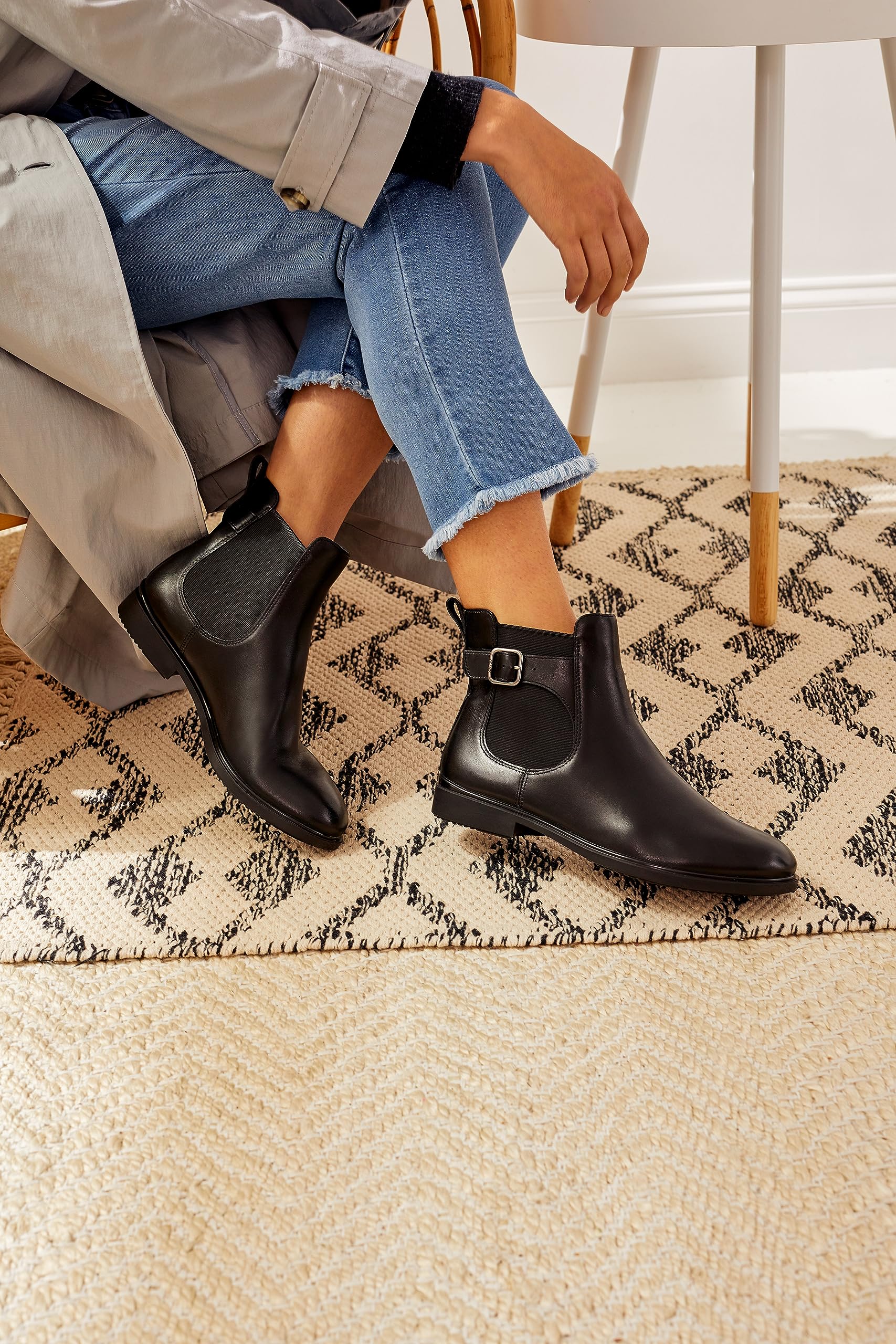 ECCO Dress Classic 15 bottines Chelsea Noir 35