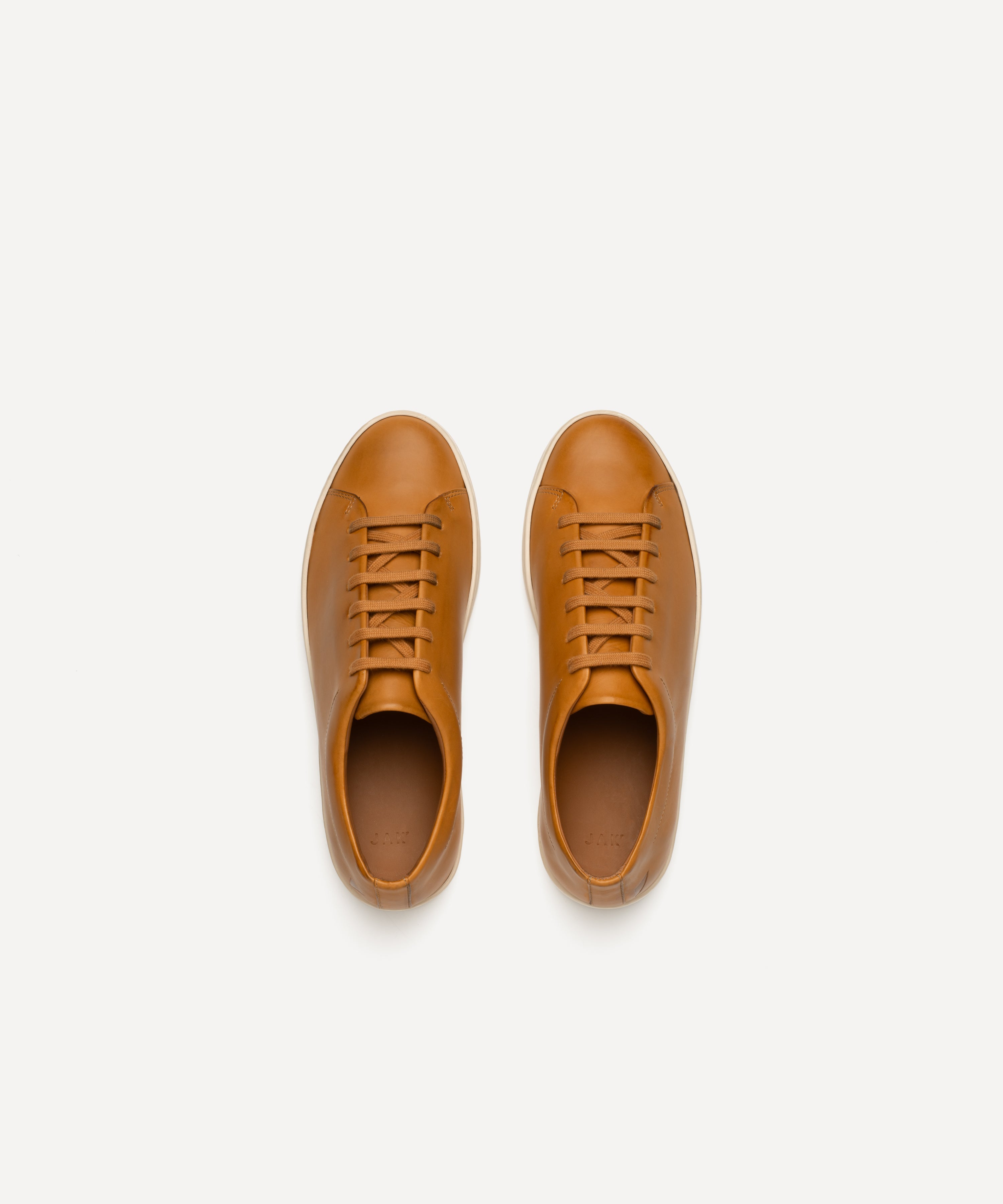 JAK Royal Hazel baskets cuir marron patiné