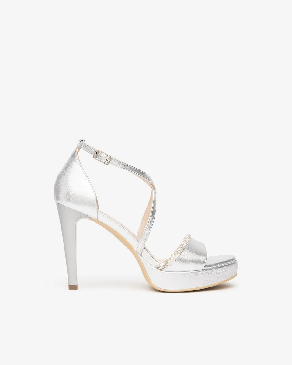 NeroGiardini Sandales Cuir Femme Premium Été