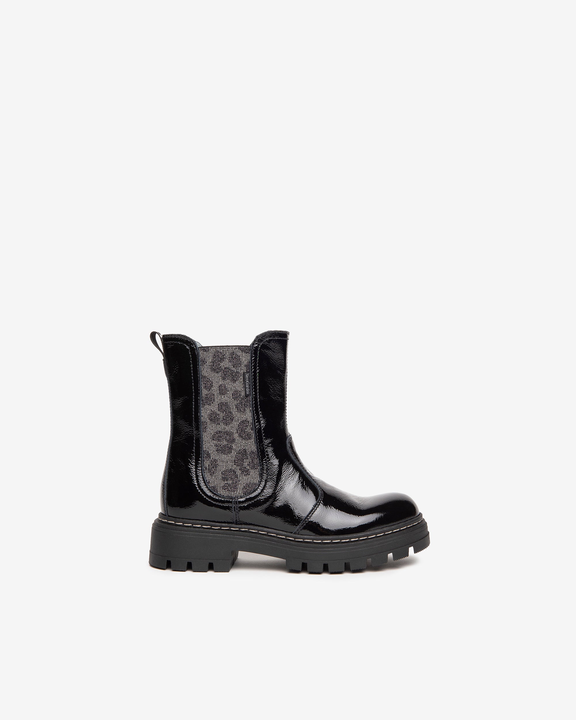 Nerogiardini Bottines Teens Fille Vernis Chelsea 36