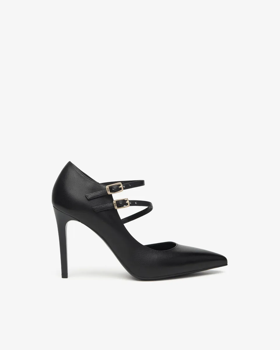 NeroGiardini Escarpins babies cuir premium cérémonie 35-41