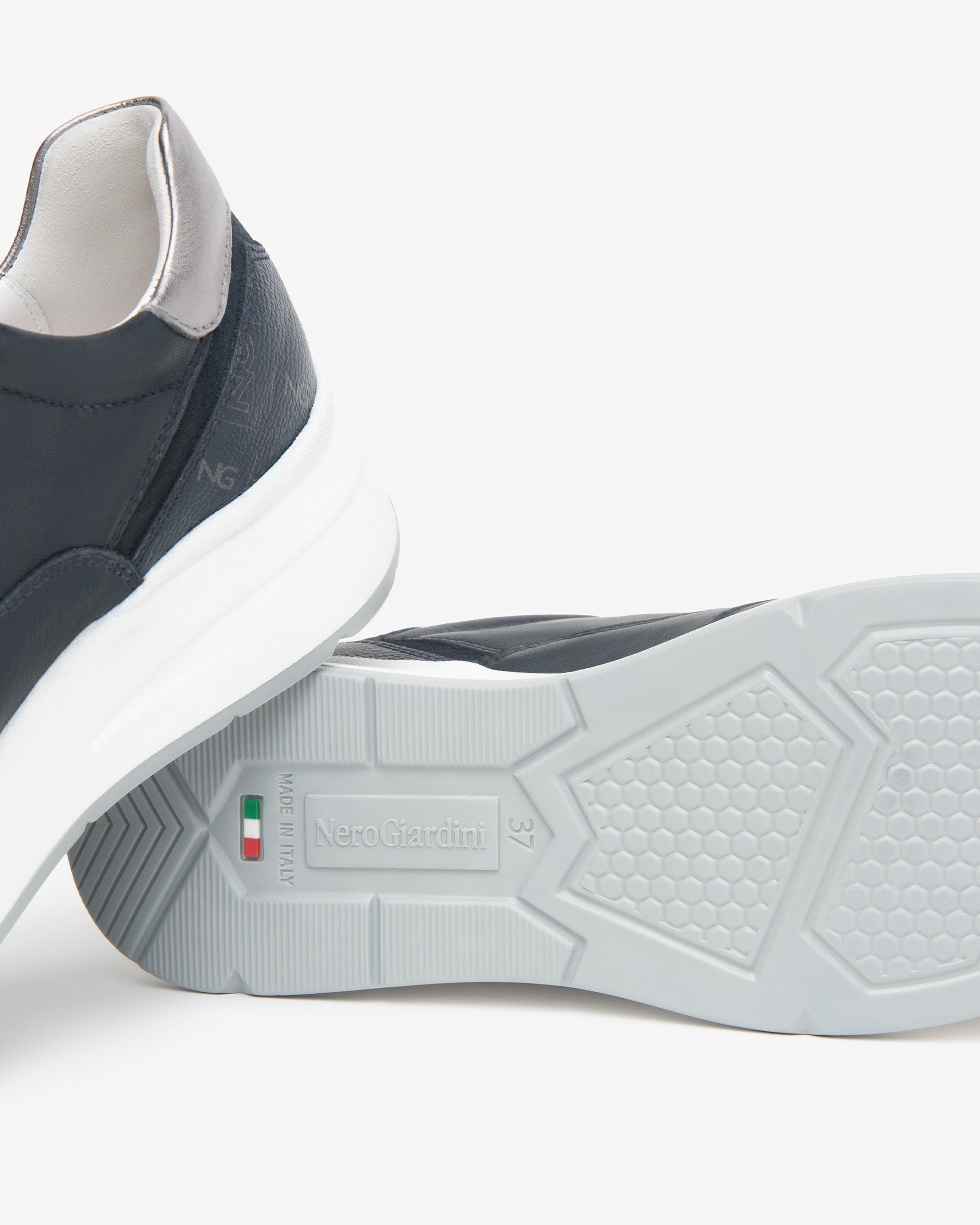 NeroGiardini Sneakers Baskets Femme Cuir Technique Confort