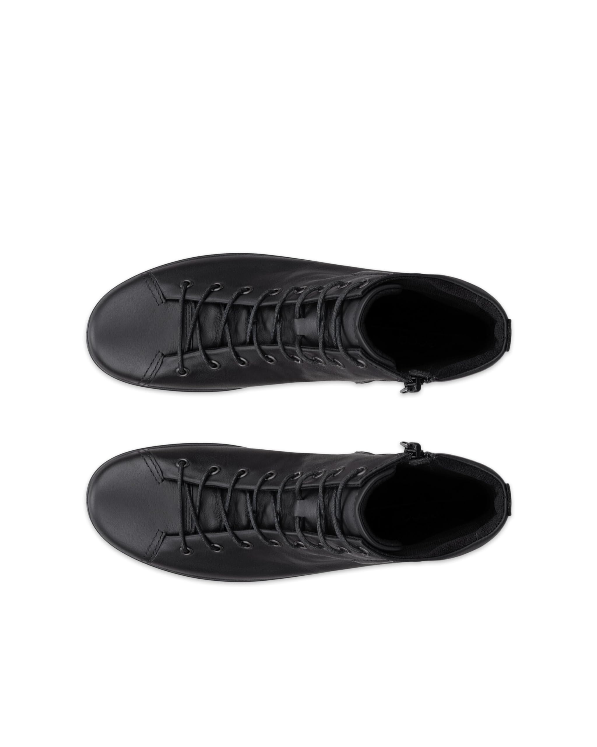 ECCO Soft 2.0 bottine femme noire 41 zip cuir
