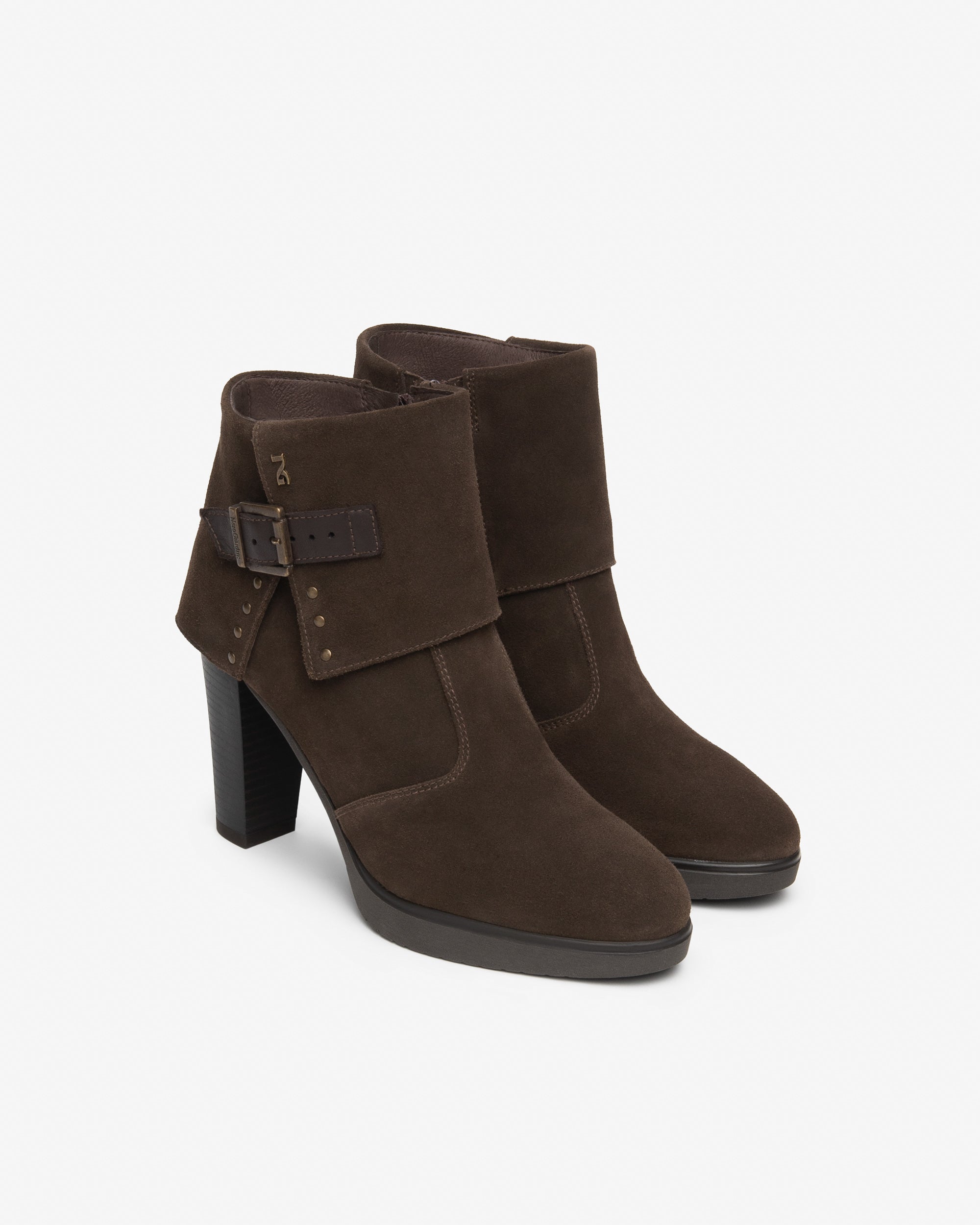 NeroGiardini Bottines Femme Daim Talon 95 mm