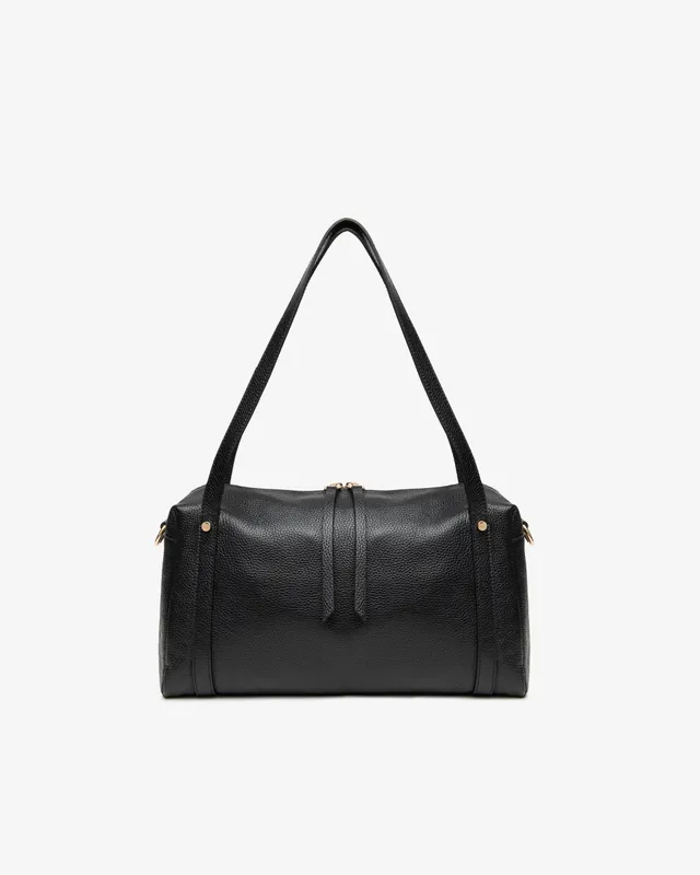 NeroGiardini Sacs Bowling Femme Cuir Grainé Zippé