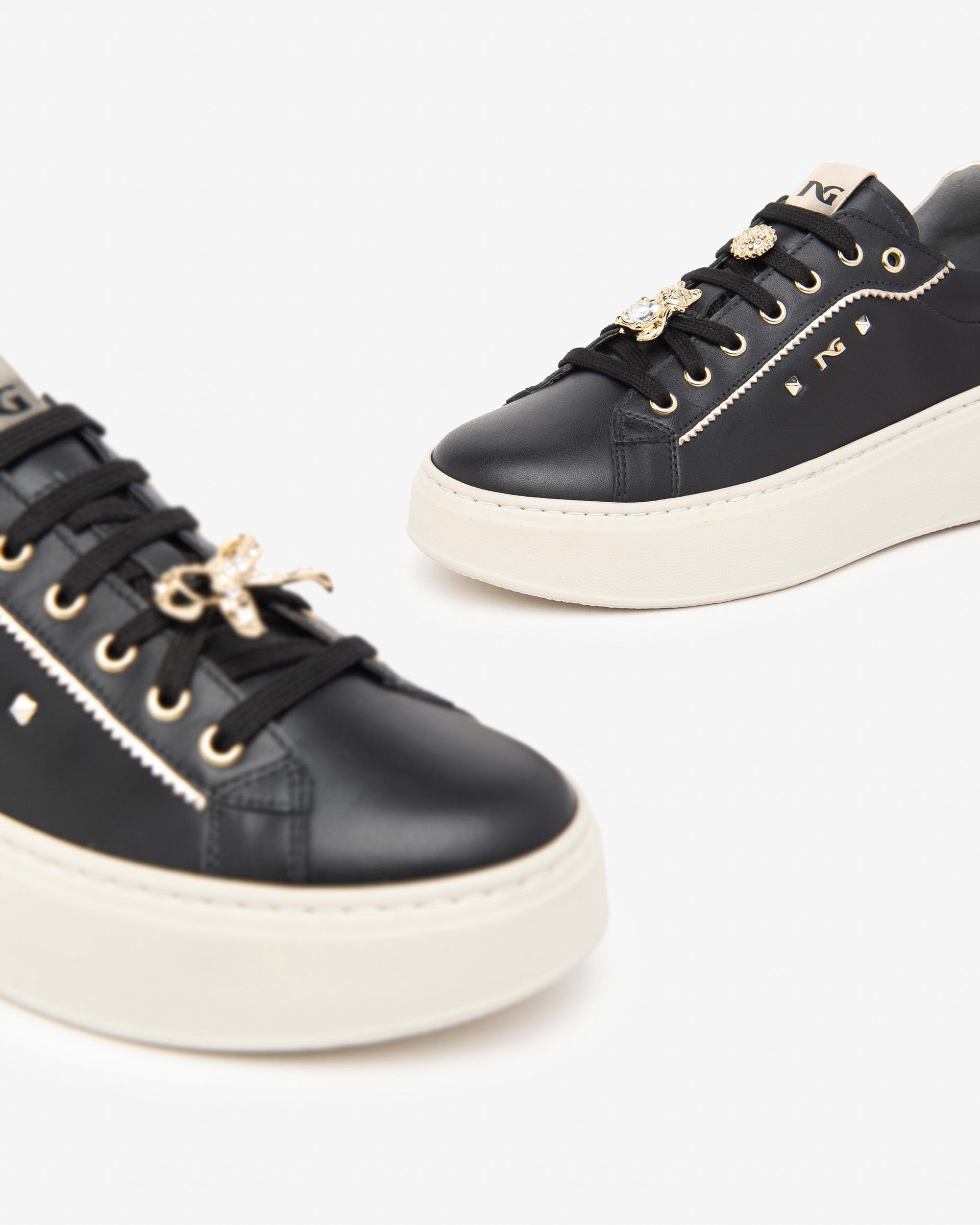 Nerogiardini Sneakers Femme Cuir Technique Confort