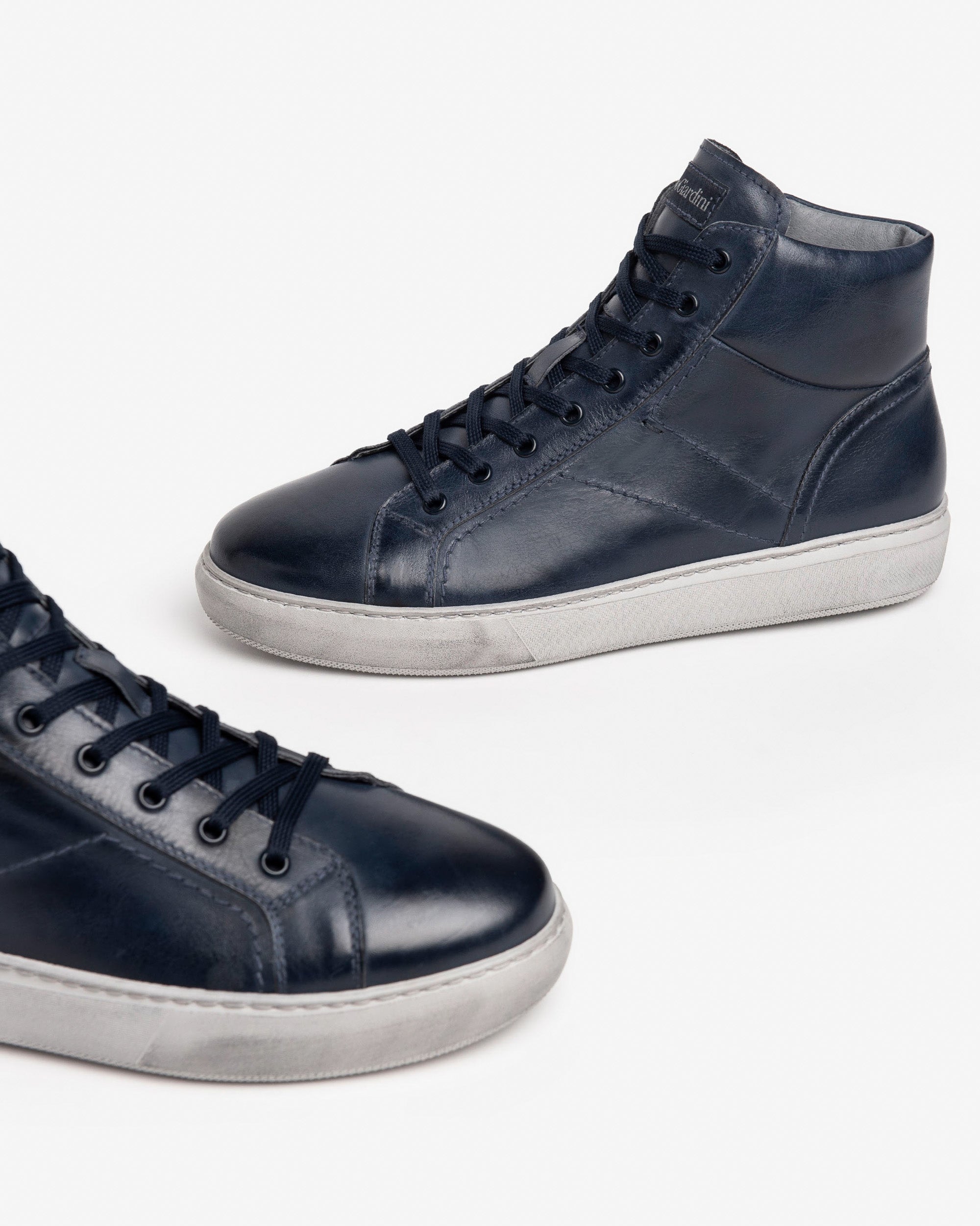 NeroGiardini Sneakers Montantes Homme Cuir Hiver