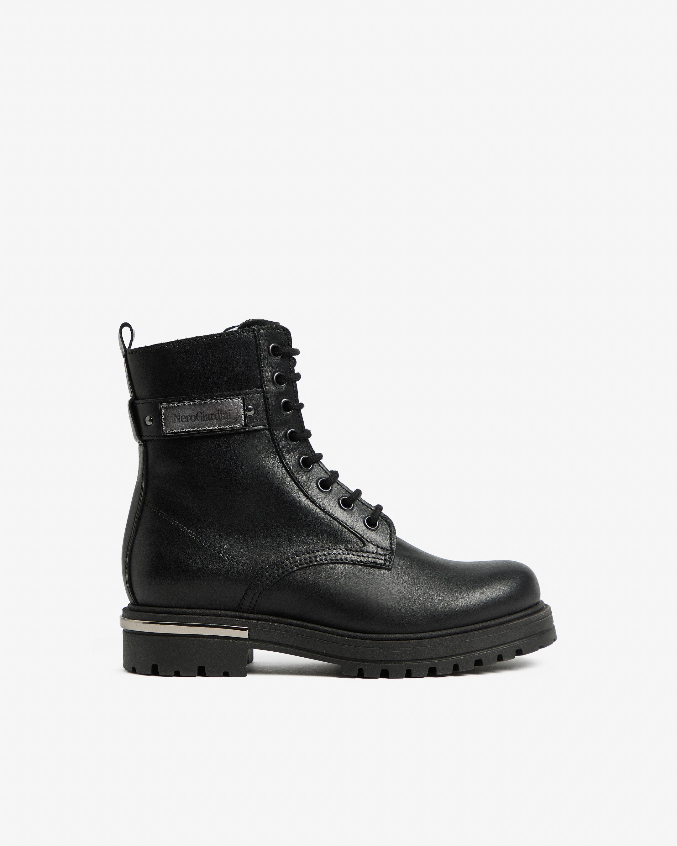 NeroGiardini Bottines Motardes Teen Fille Cuir 31