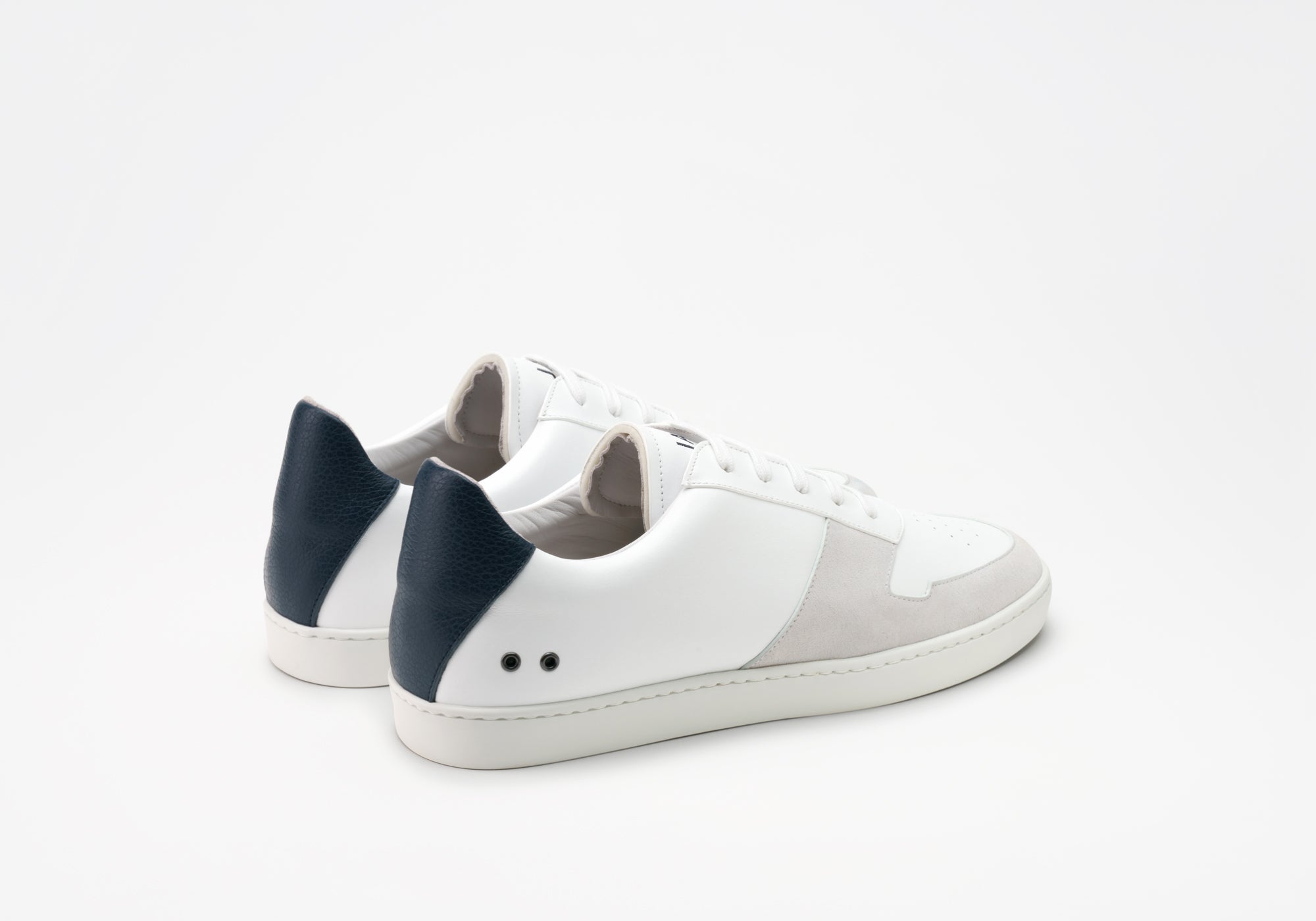 JAK Vantage Grey Blue sneakers cuir daim