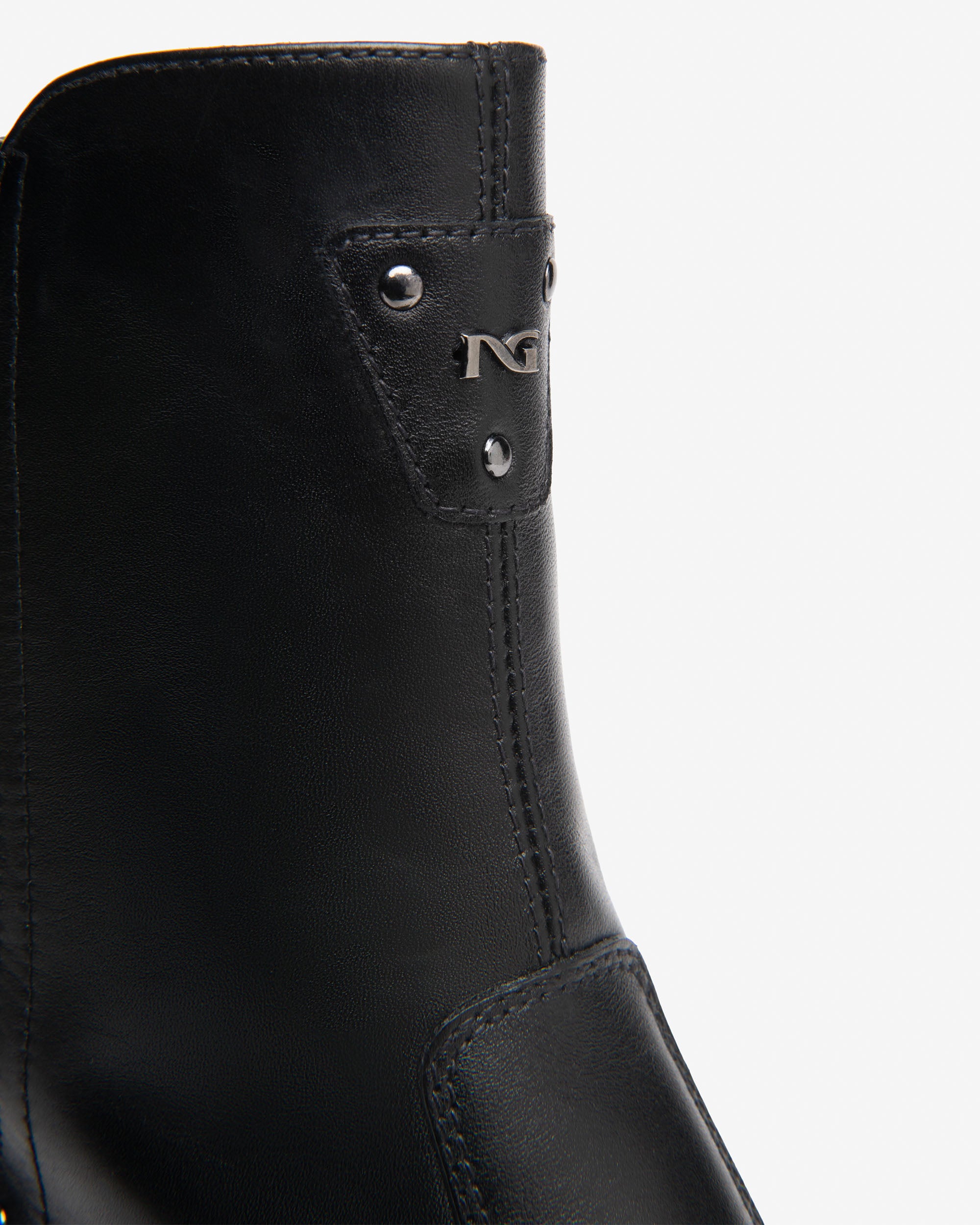 NeroGiardini Bottines femme cuir talon 60 mm zip