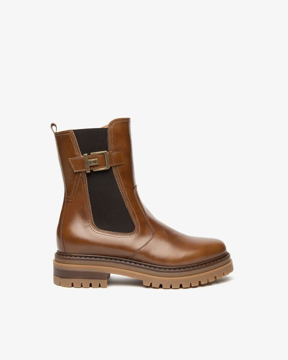 NeroGiardini Bottines Chelsea femme cuir DryGo Memory