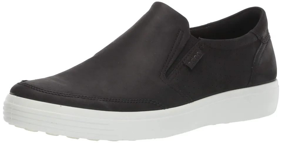 ECCO Soft 7 basket homme cuir à enfiler confort